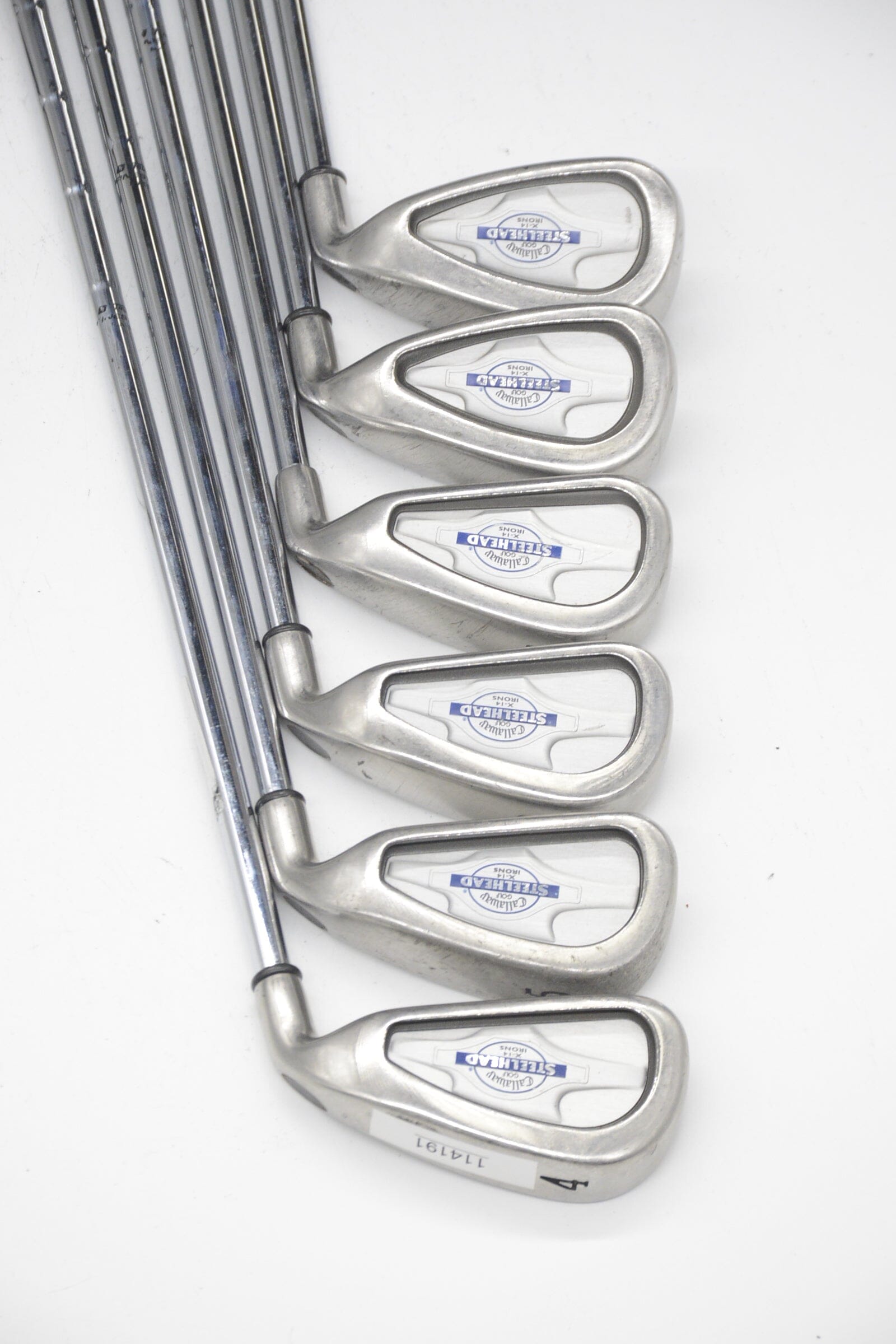 Callaway Steelhead X-14 4-9 Iron Set S Flex Std Length Golf Clubs GolfRoots