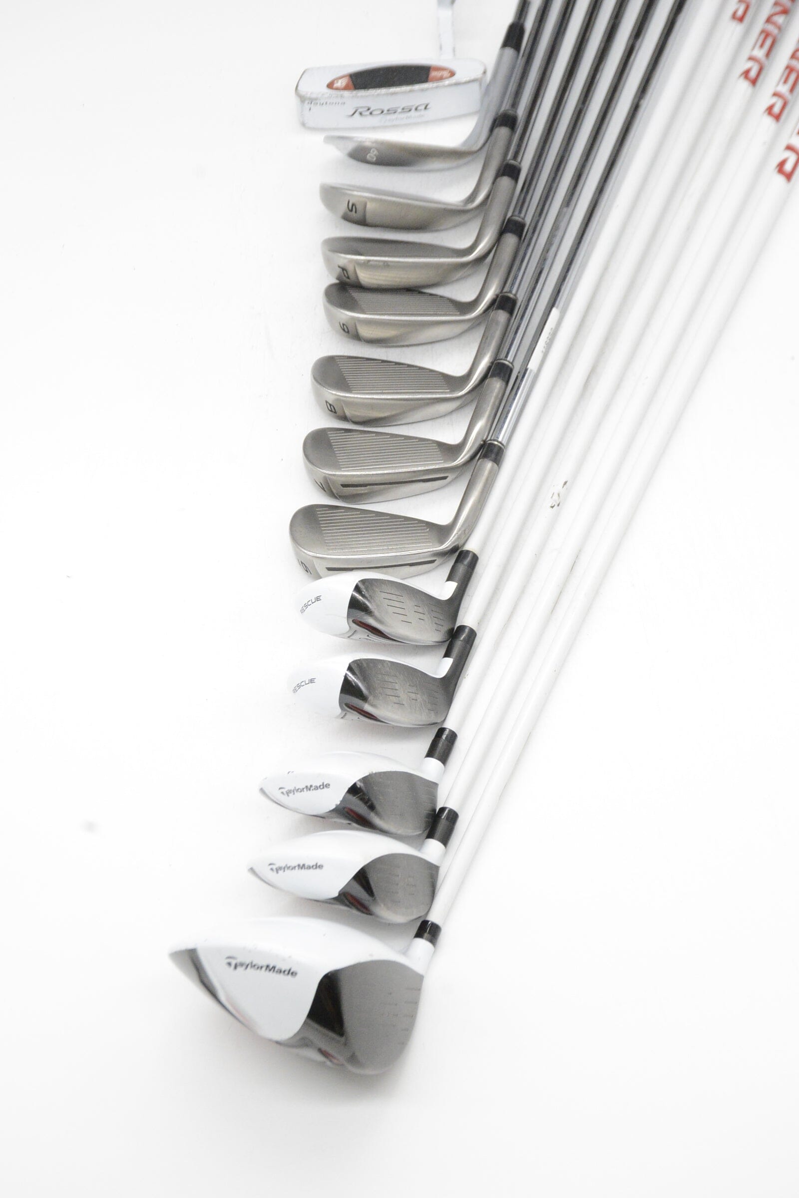 TaylorMade Aeroburner Mixed Full Set R Flex +0.25" Golf Clubs GolfRoots