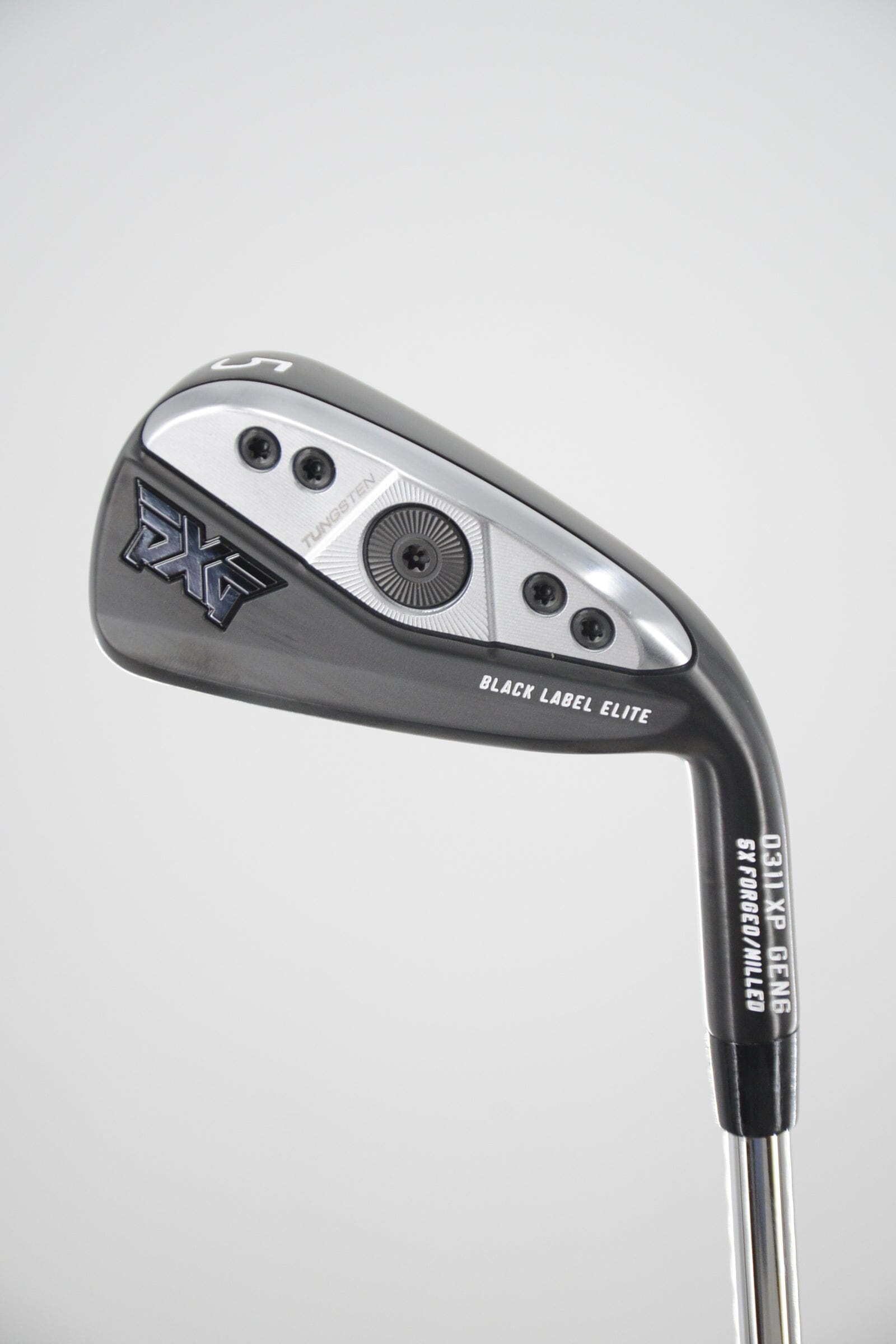 PXG 0311XP Gen 6 Black Label Elite 5 Iron S Flex 38.25" Golf Clubs GolfRoots