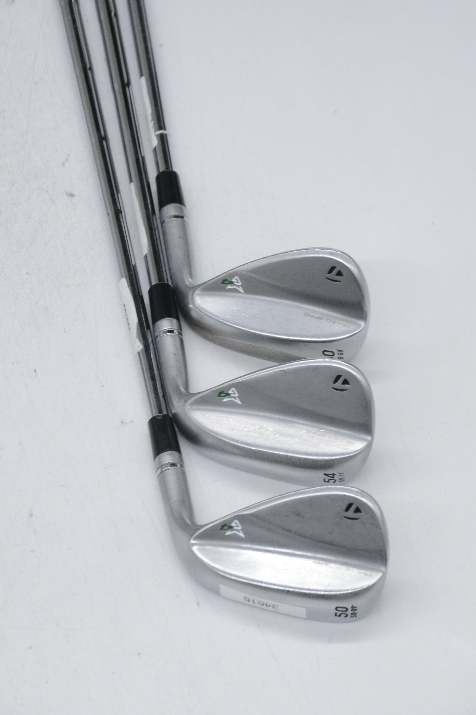 TaylorMade Milled Grind 4 Chrome 50, 54, 60 Degree Wedge Set Wedge Flex Golf Clubs GolfRoots