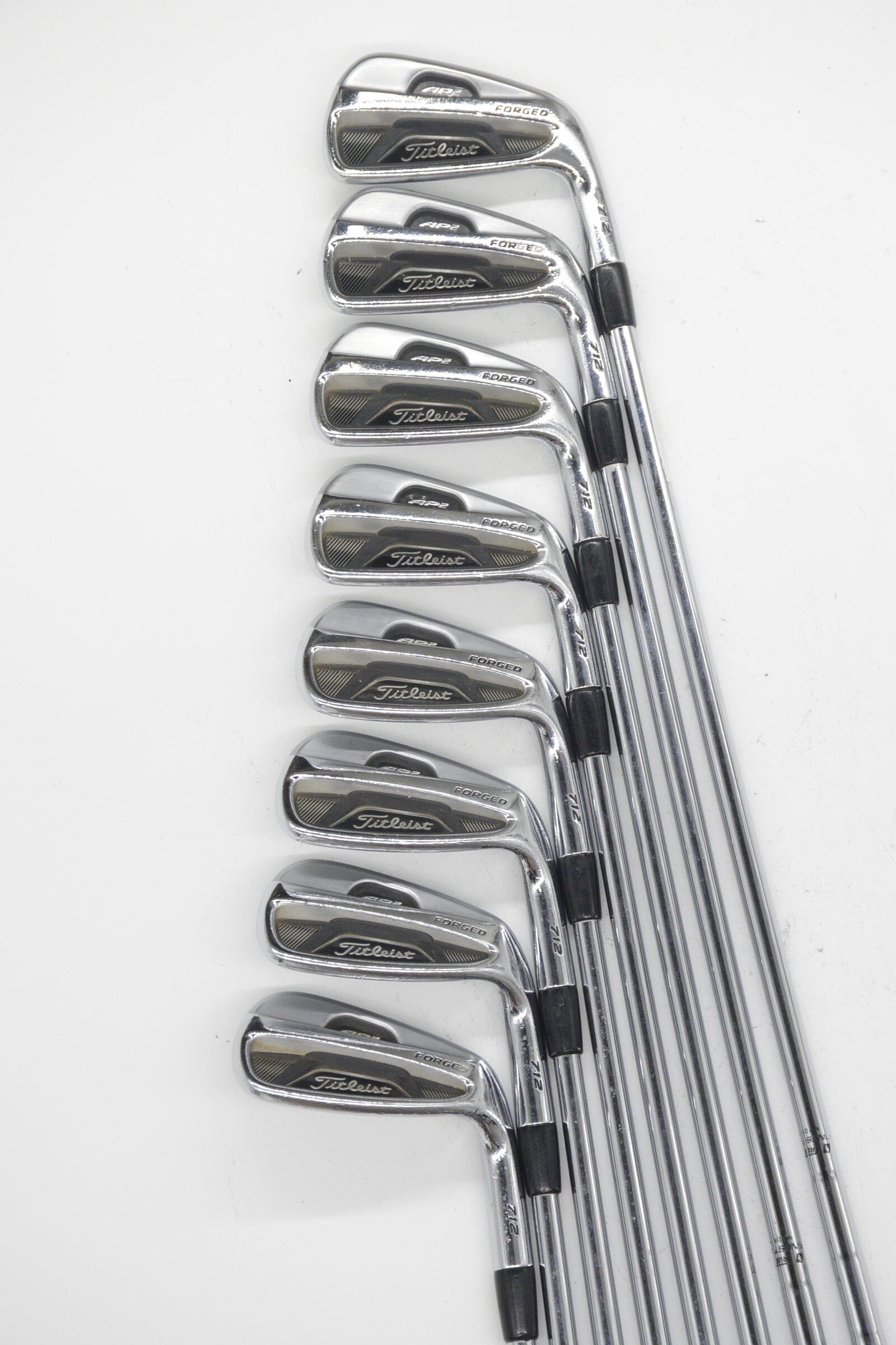Titleist 712 AP2 Forged 4-AW Iron Set R Flex +0.5" Golf Clubs GolfRoots