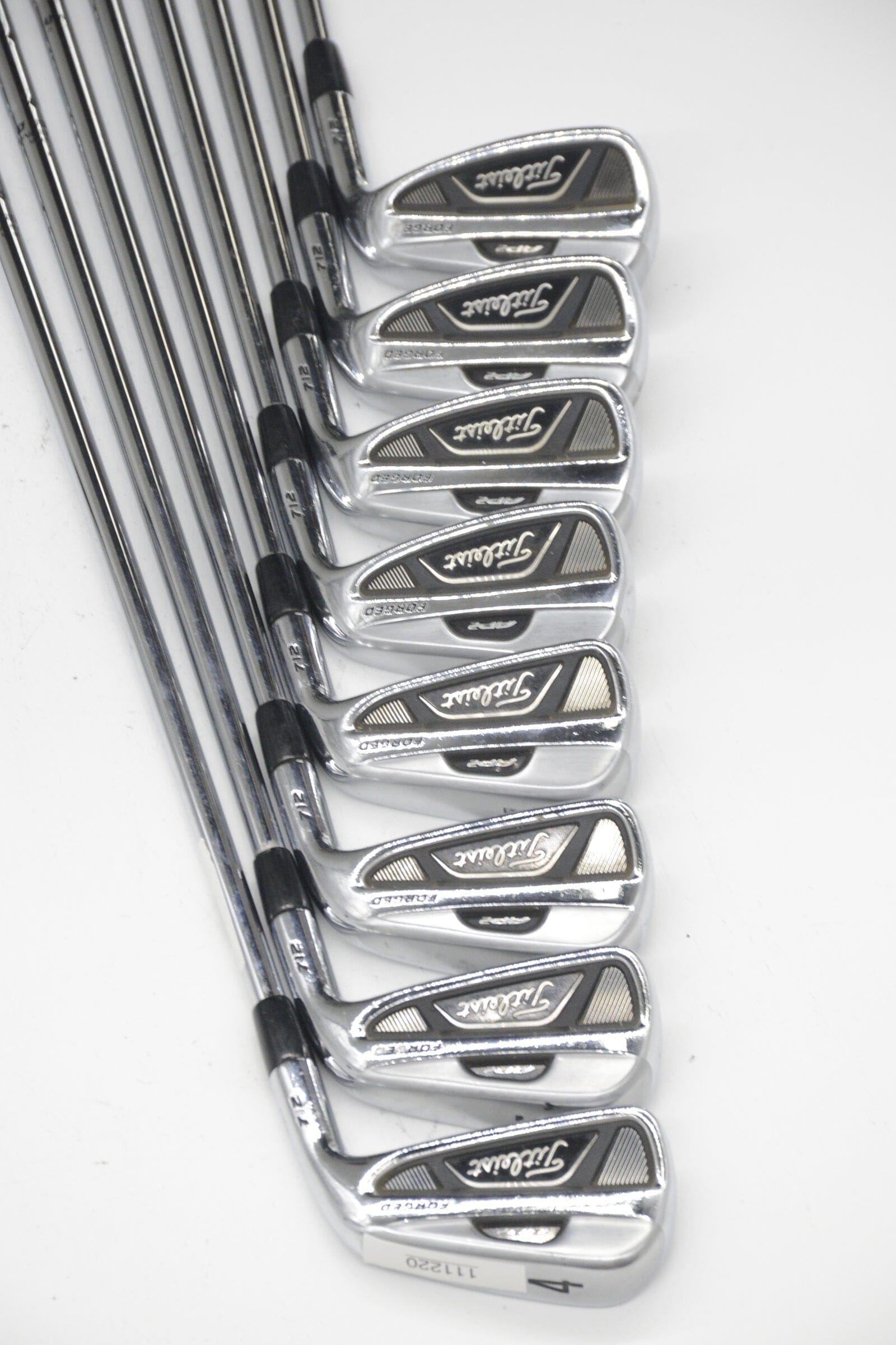 Titleist 712 AP2 Forged 4-AW Iron Set R Flex +0.5" Golf Clubs GolfRoots