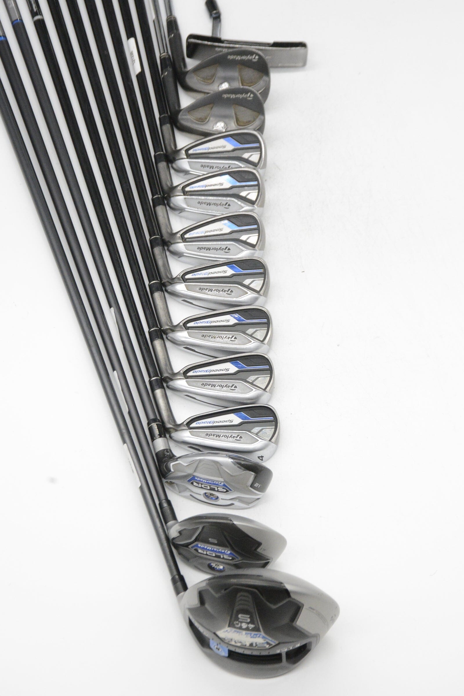 TaylorMade Speedblade Mixed Full Set R Flex -0.25" Golf Clubs GolfRoots