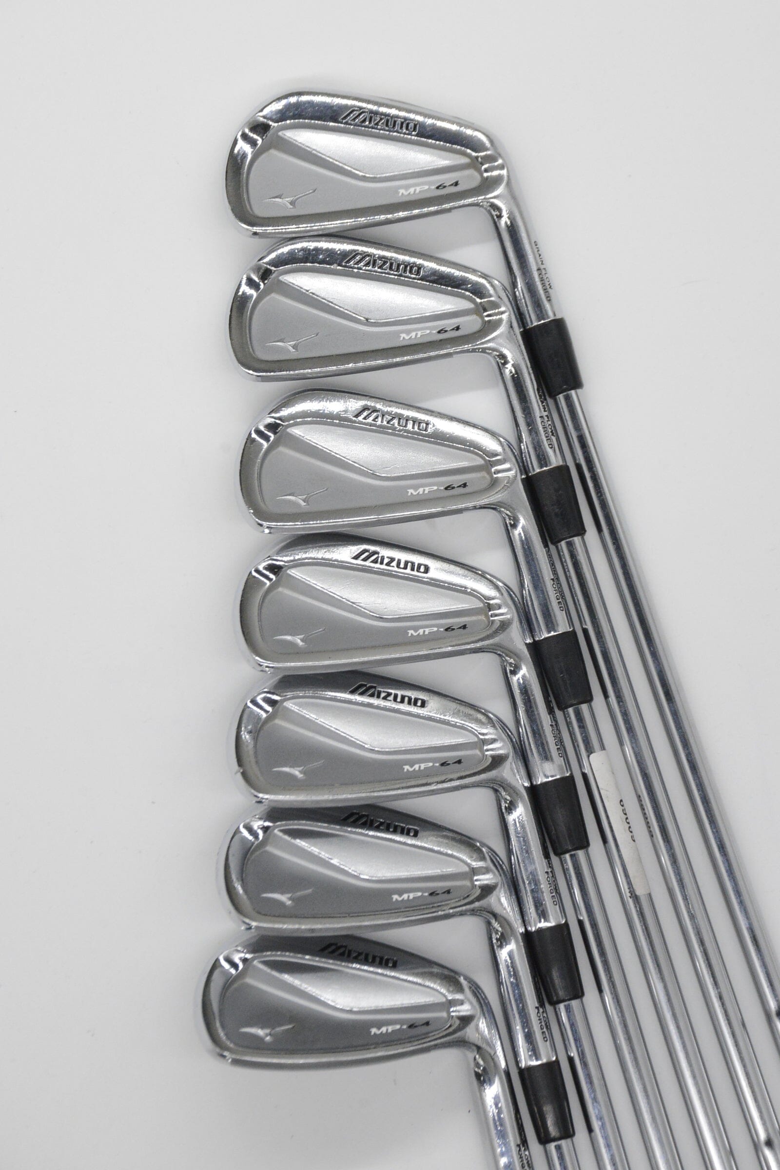Mizuno MP-64 4-PW Iron Set S Flex +0.25" Golf Clubs GolfRoots