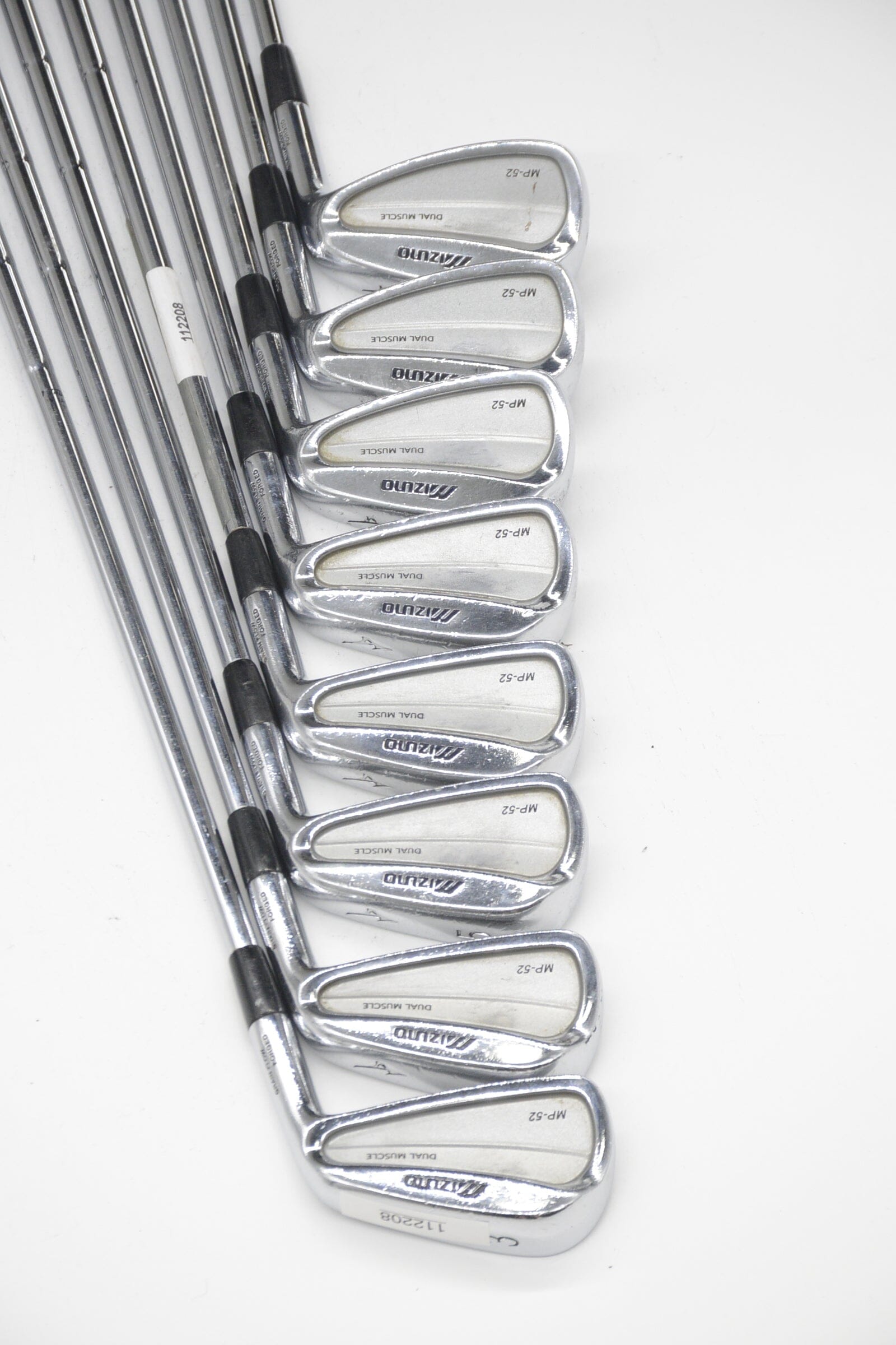 Mizuno MP-52 3-PW Iron Set S Flex +0.5" Golf Clubs GolfRoots