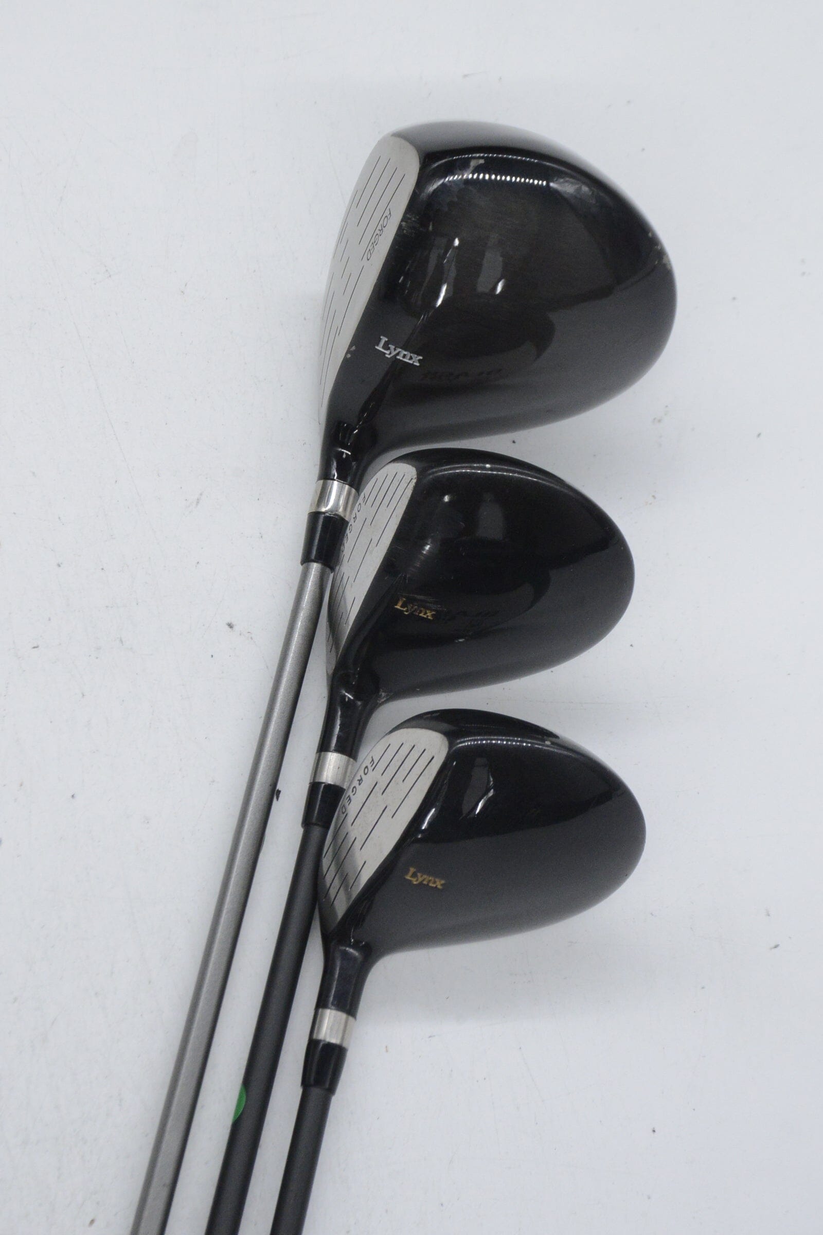 Lynx Black Cat D, 3W, 5W Wood Set S Flex Golf Clubs GolfRoots