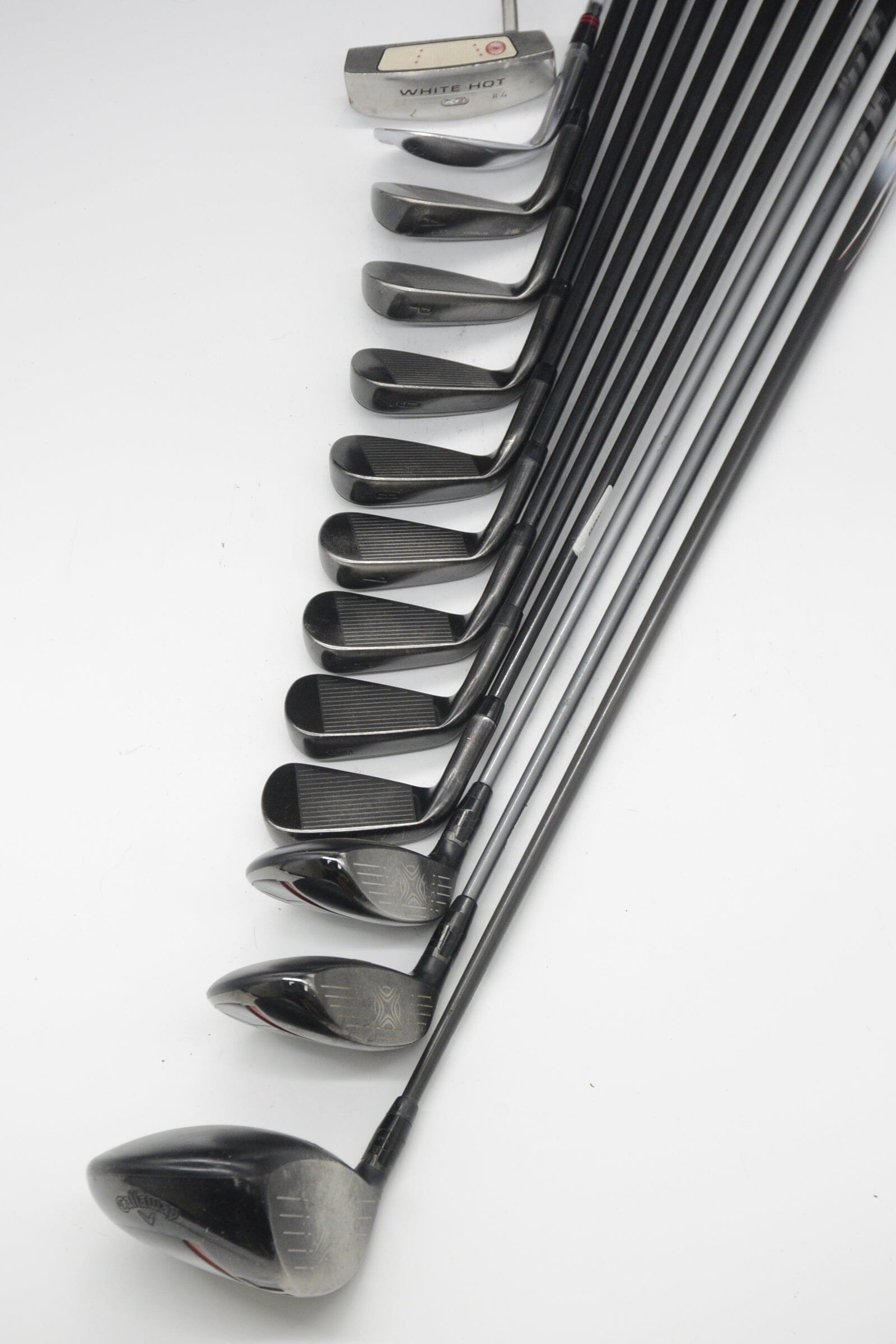 Callaway RAZR X Black Mixed Full Set R Flex -0.5" Golf Clubs GolfRoots