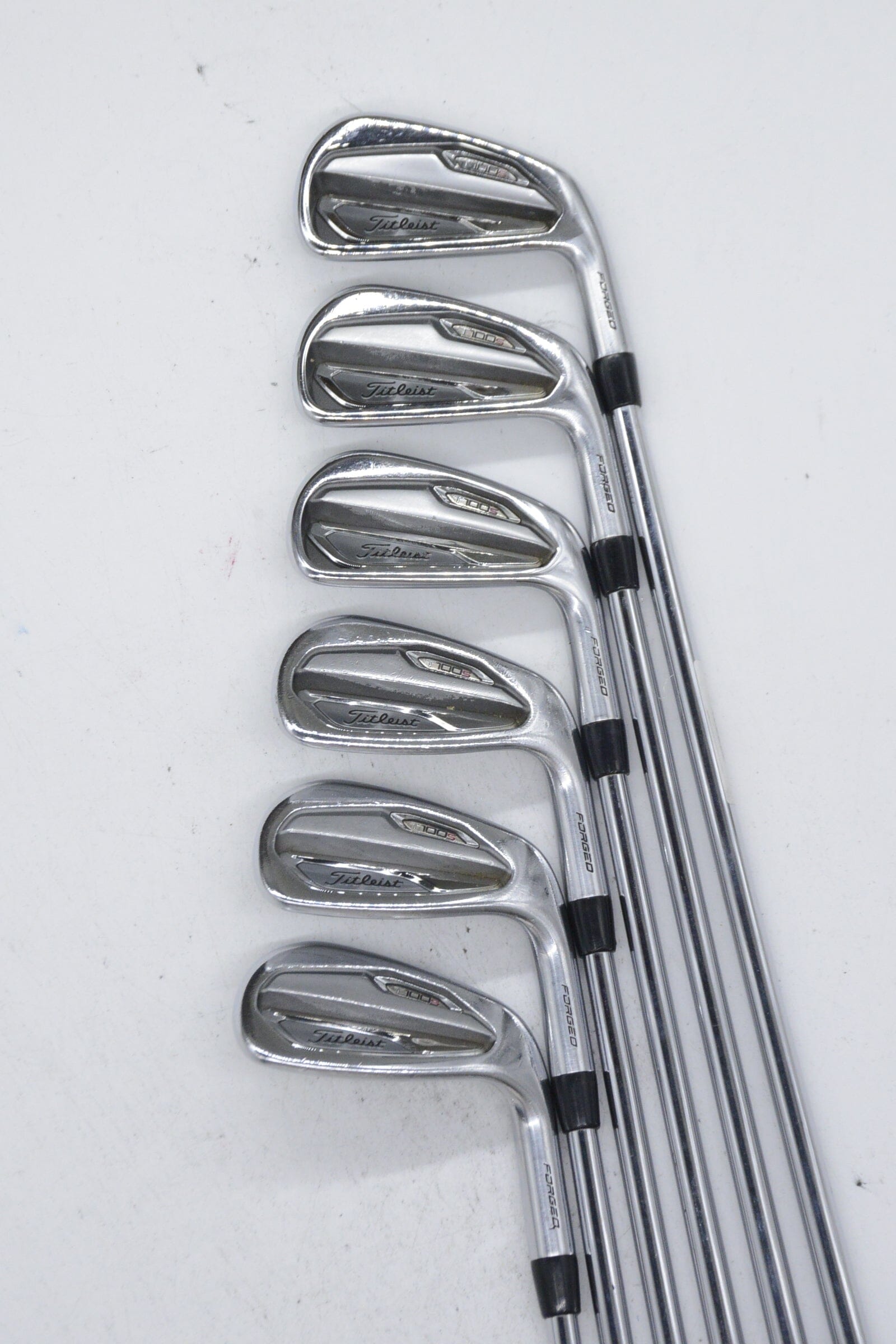 Titleist T100S 4, 6-PW Iron Set S Flex +0.5" Golf Clubs GolfRoots