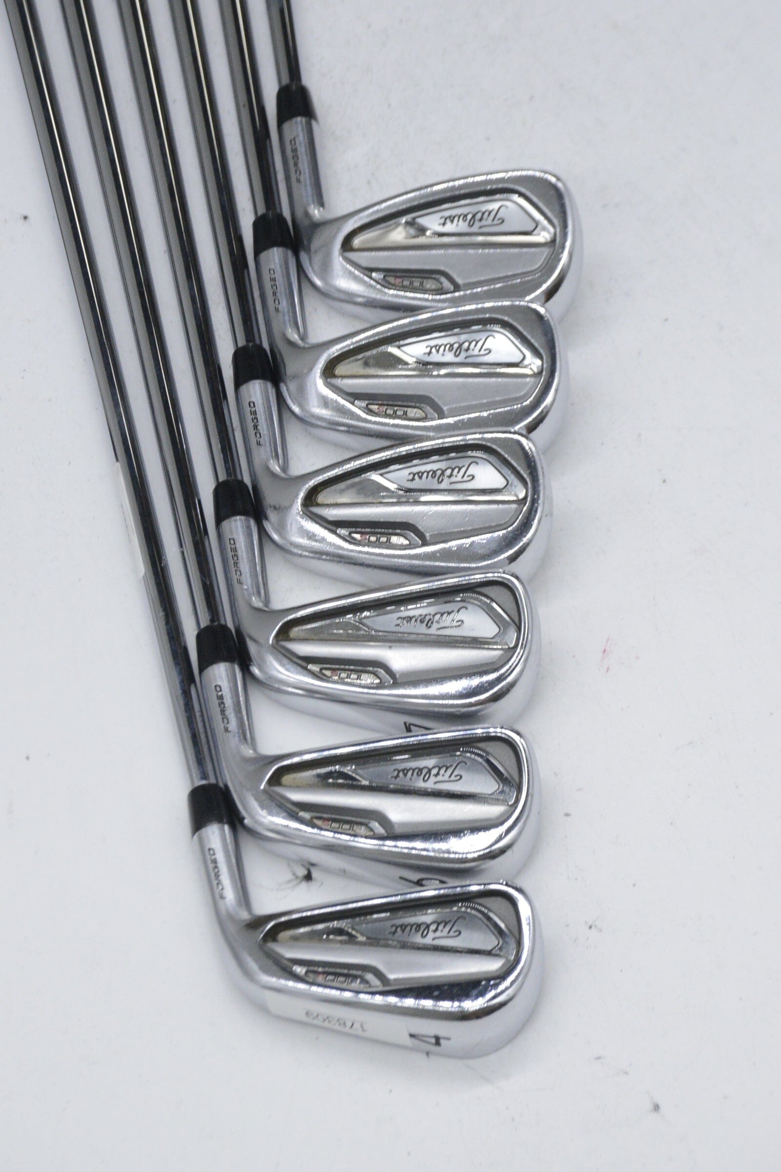 Titleist T100S 4, 6-PW Iron Set S Flex +0.5" Golf Clubs GolfRoots