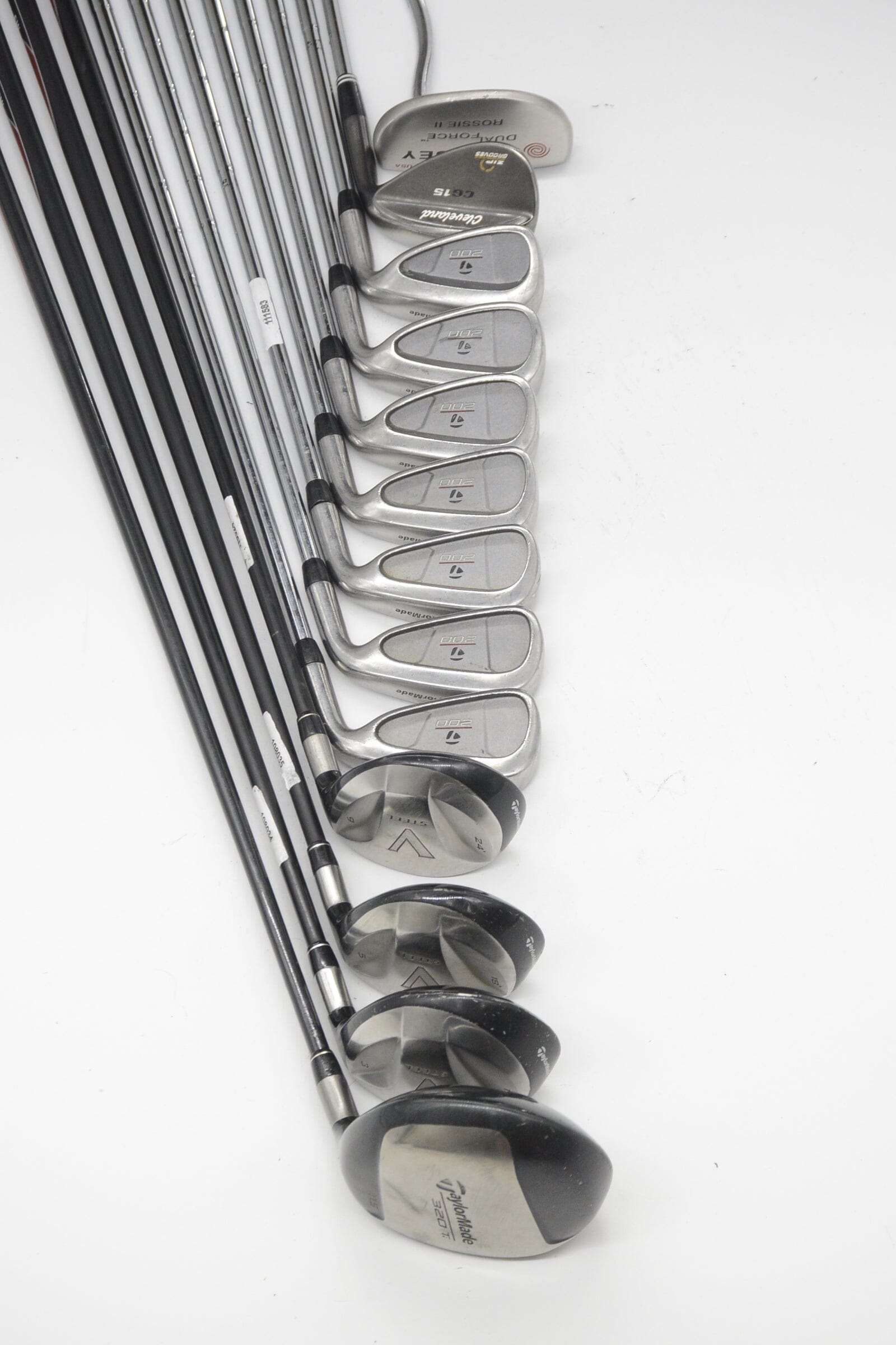TaylorMade 200 Steel Mixed Full Set R Flex Std Length Golf Clubs GolfRoots