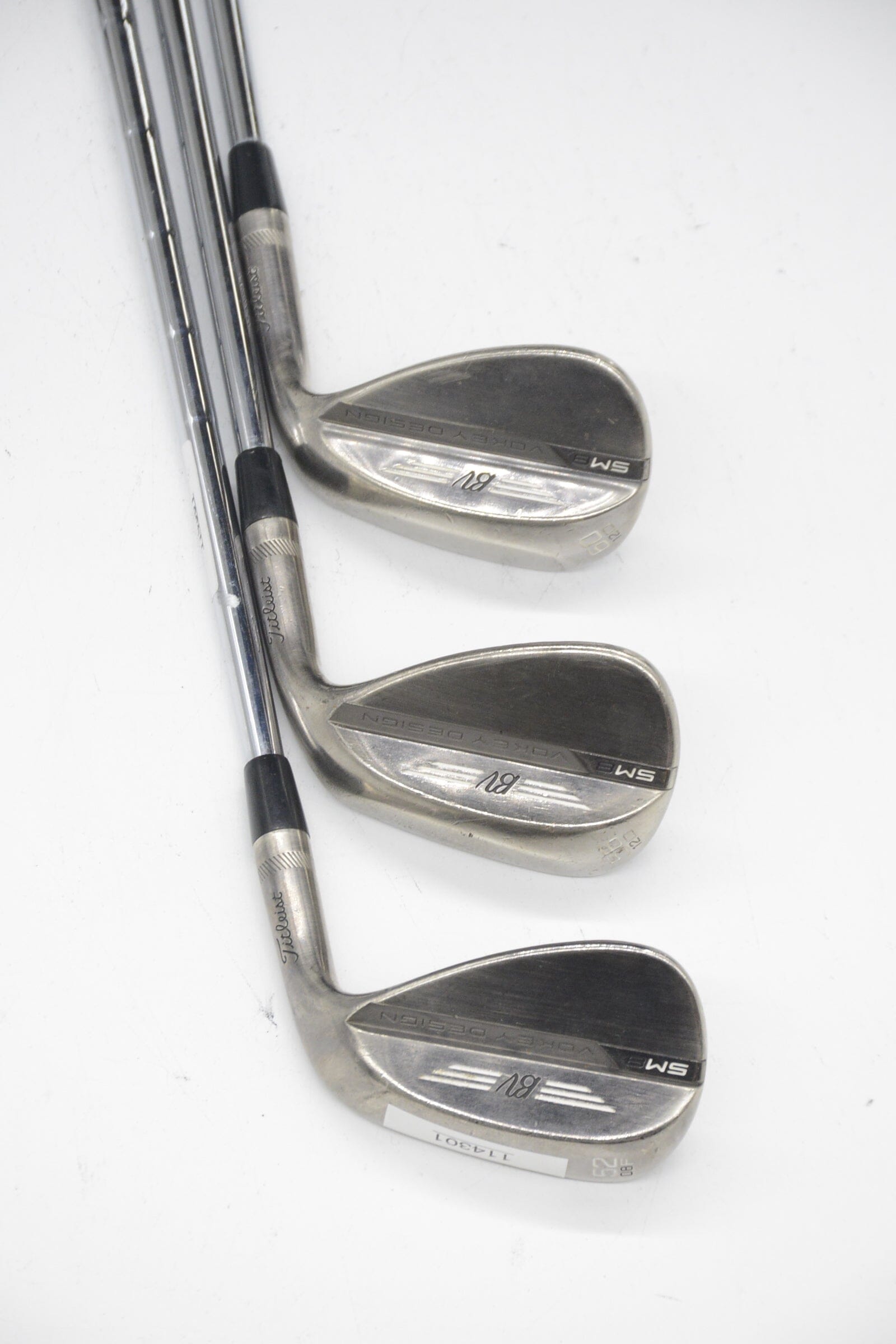 Titleist Vokey SM8 Brushed Steel 52, 56, 60 Degree Wedge Set Wedge Flex Golf Clubs GolfRoots