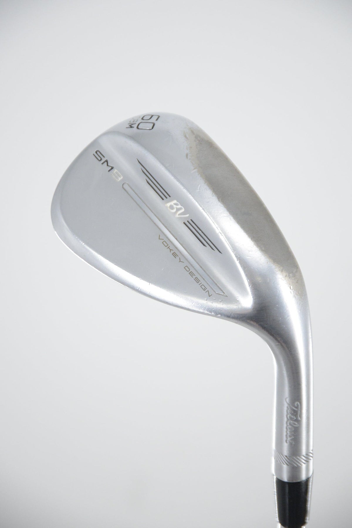 Titleist Vokey SM9 Tour Chrome 60 Degree Wedge S Flex 34.75" Golf Clubs GolfRoots