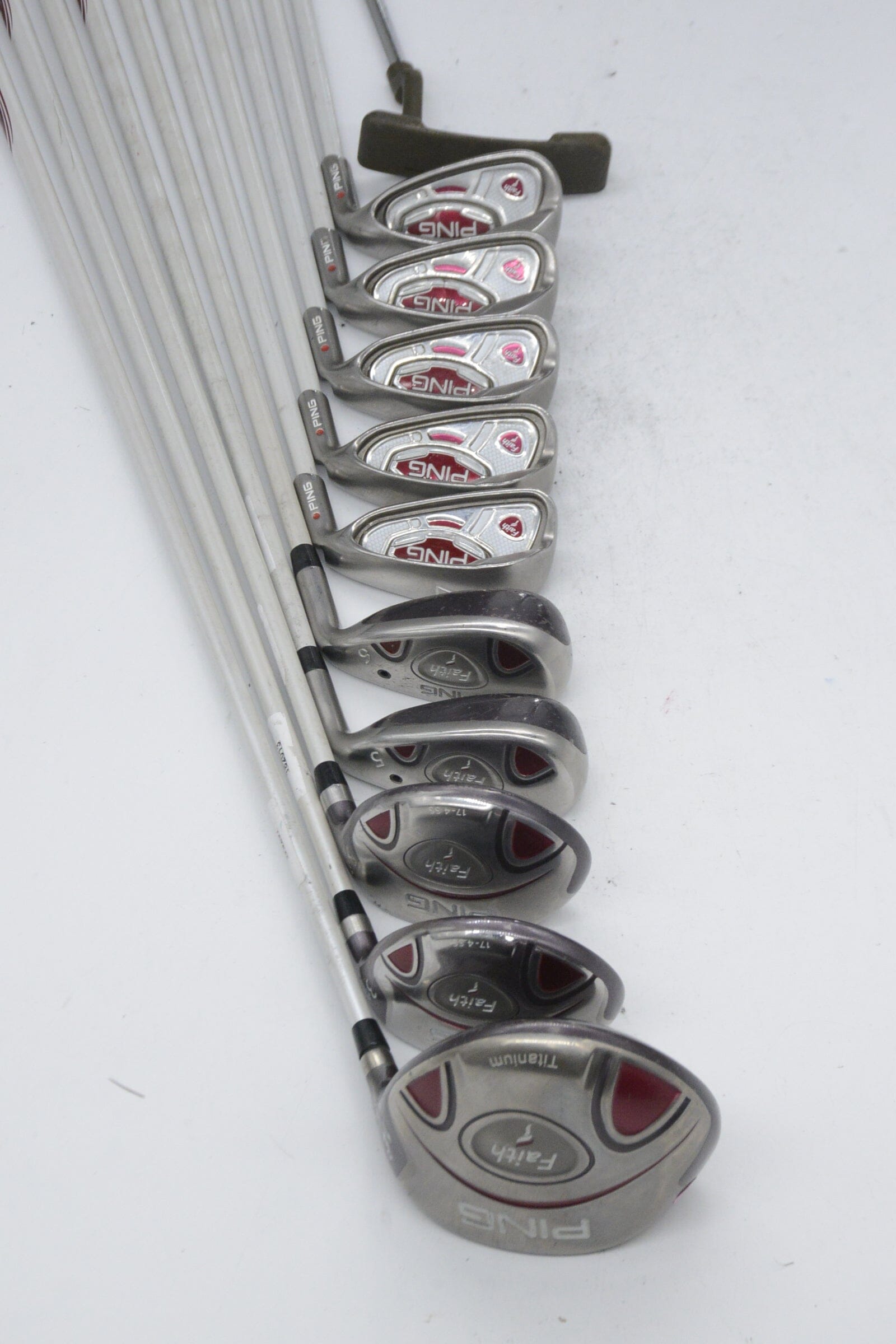 Women's Ping Faith Mixed Full Set W Flex Std Length Golf Clubs GolfRoots