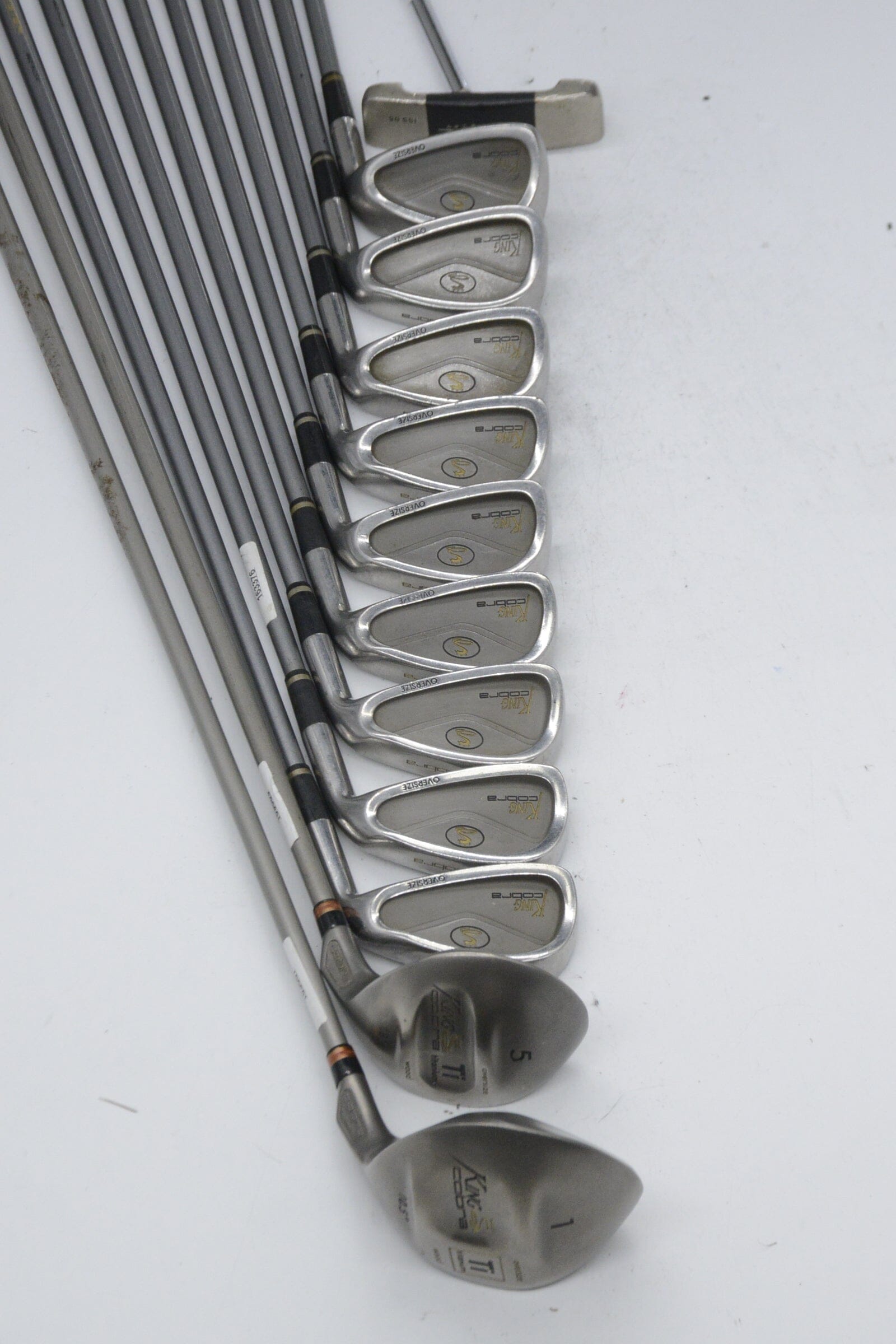 Cobra King Cobra Oversize Mixed Full Set R Flex -0.25" Golf Clubs GolfRoots
