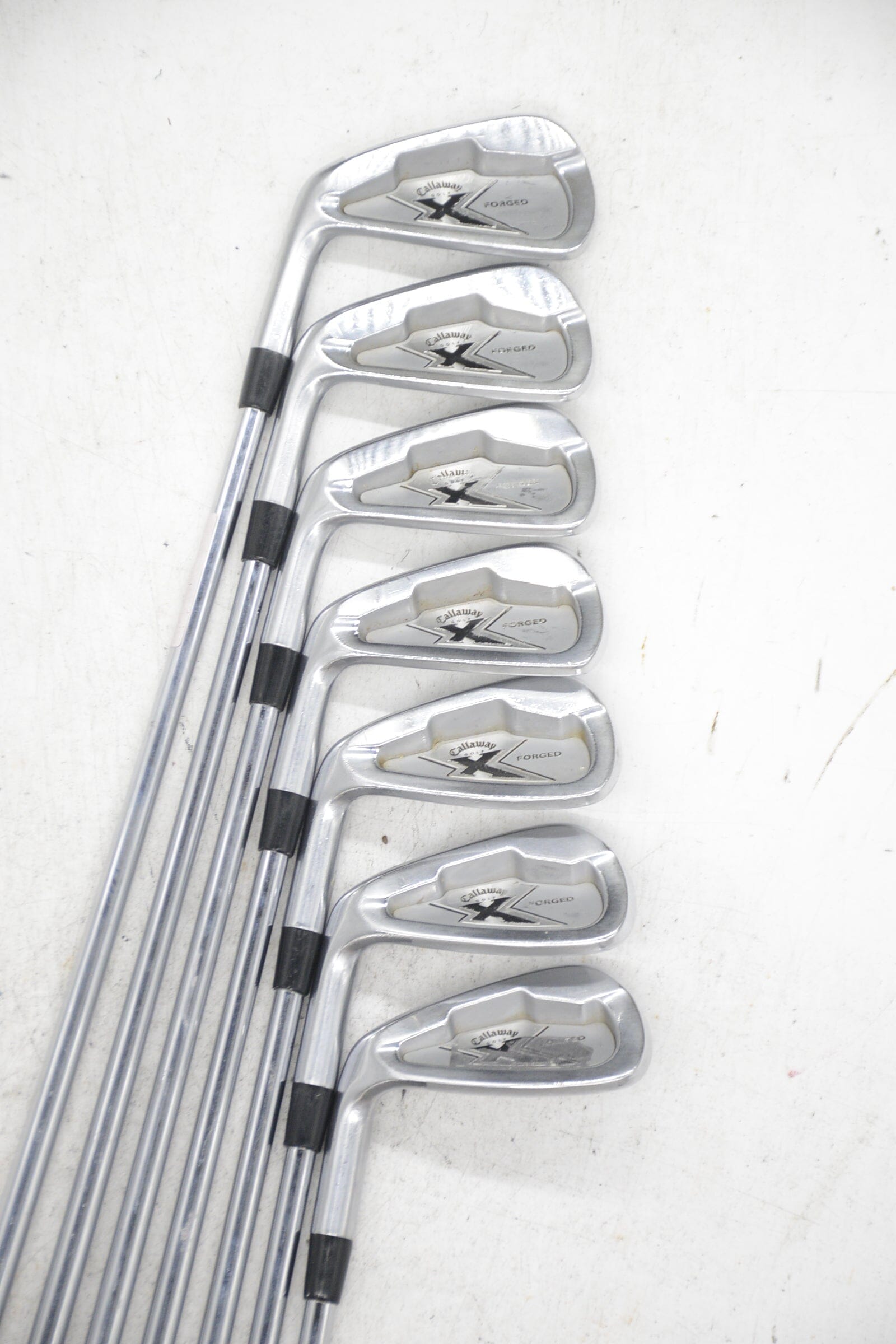 Lefty Callaway X Forged 4-PW Iron Set S Flex Std Length Golf Clubs GolfRoots