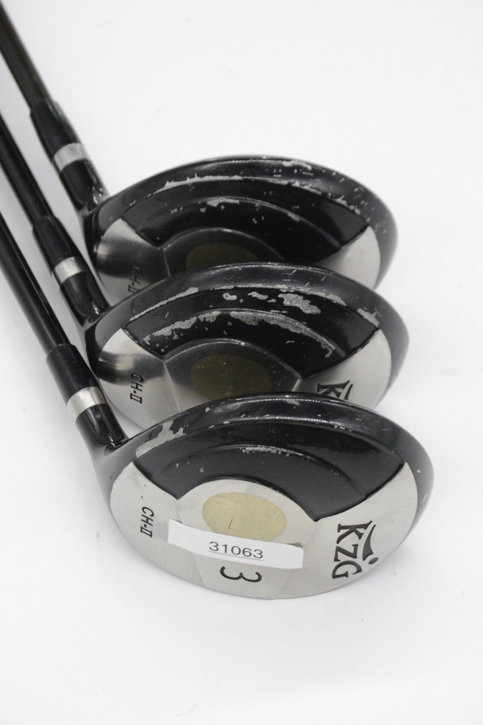 KZG CH II 3W, 5W, 7W Wood Set R Flex Golf Clubs GolfRoots