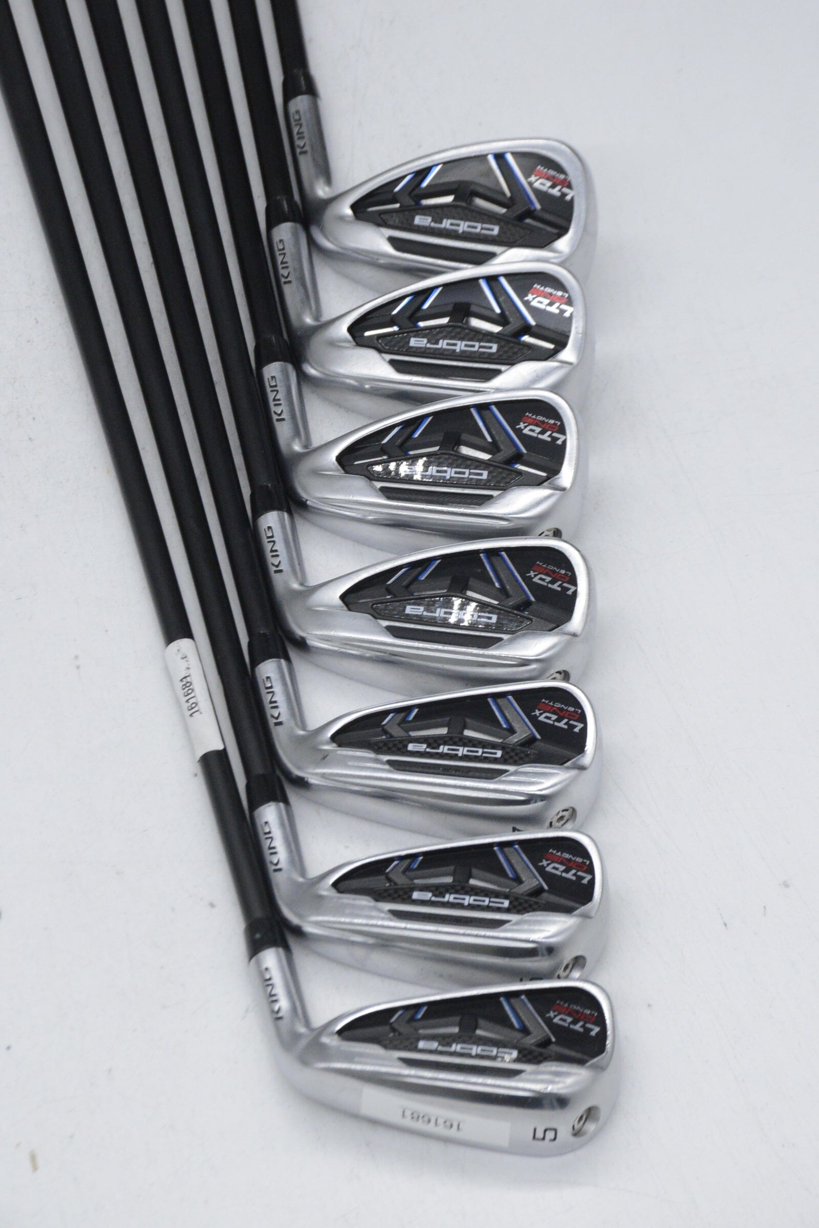 Cobra LTDx One Length 5-GW Iron Set R Flex 36.75" Golf Clubs GolfRoots