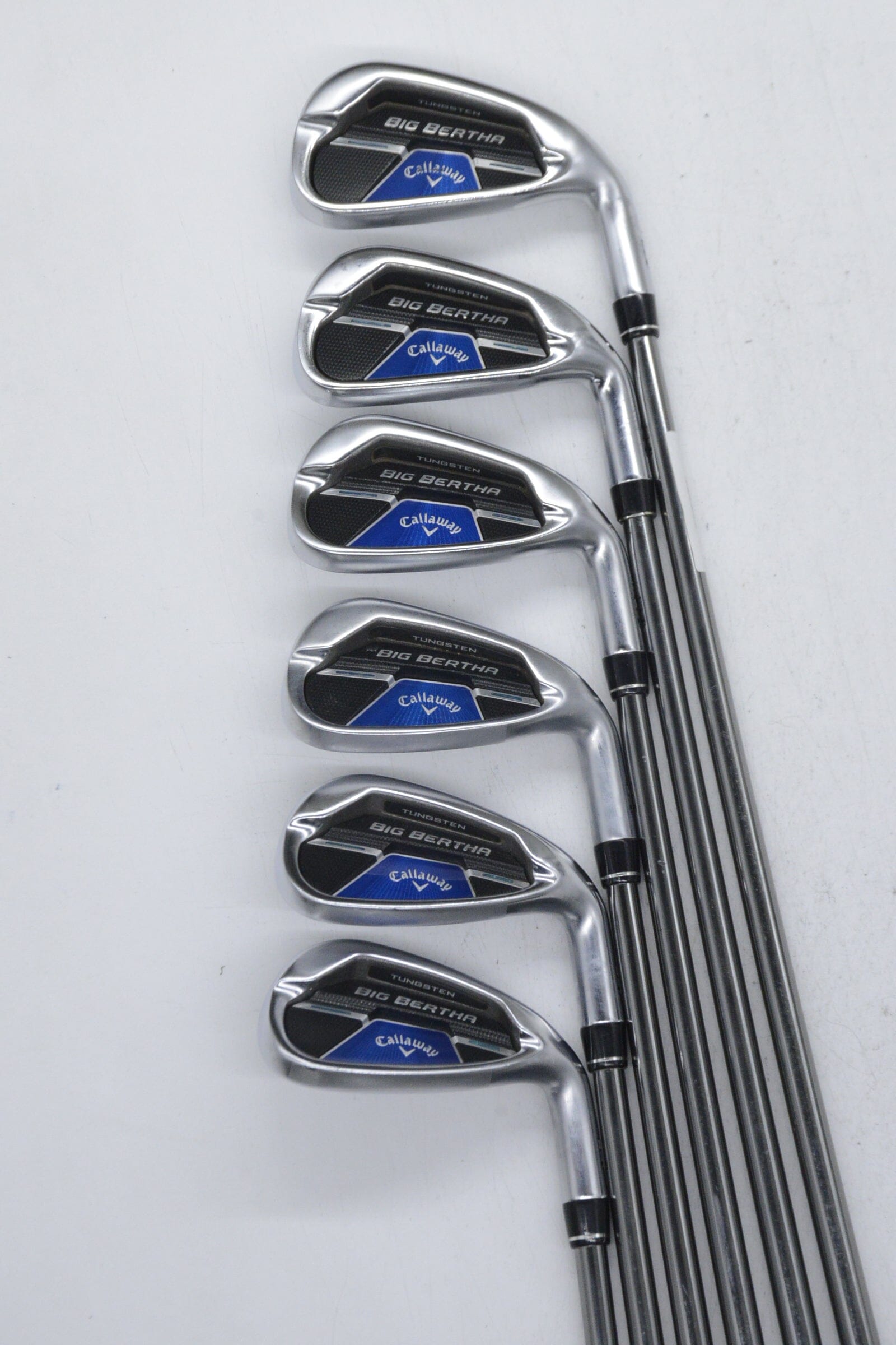 Callaway Big Bertha B21 6-AW Iron Set R Flex -0.5" Golf Clubs GolfRoots