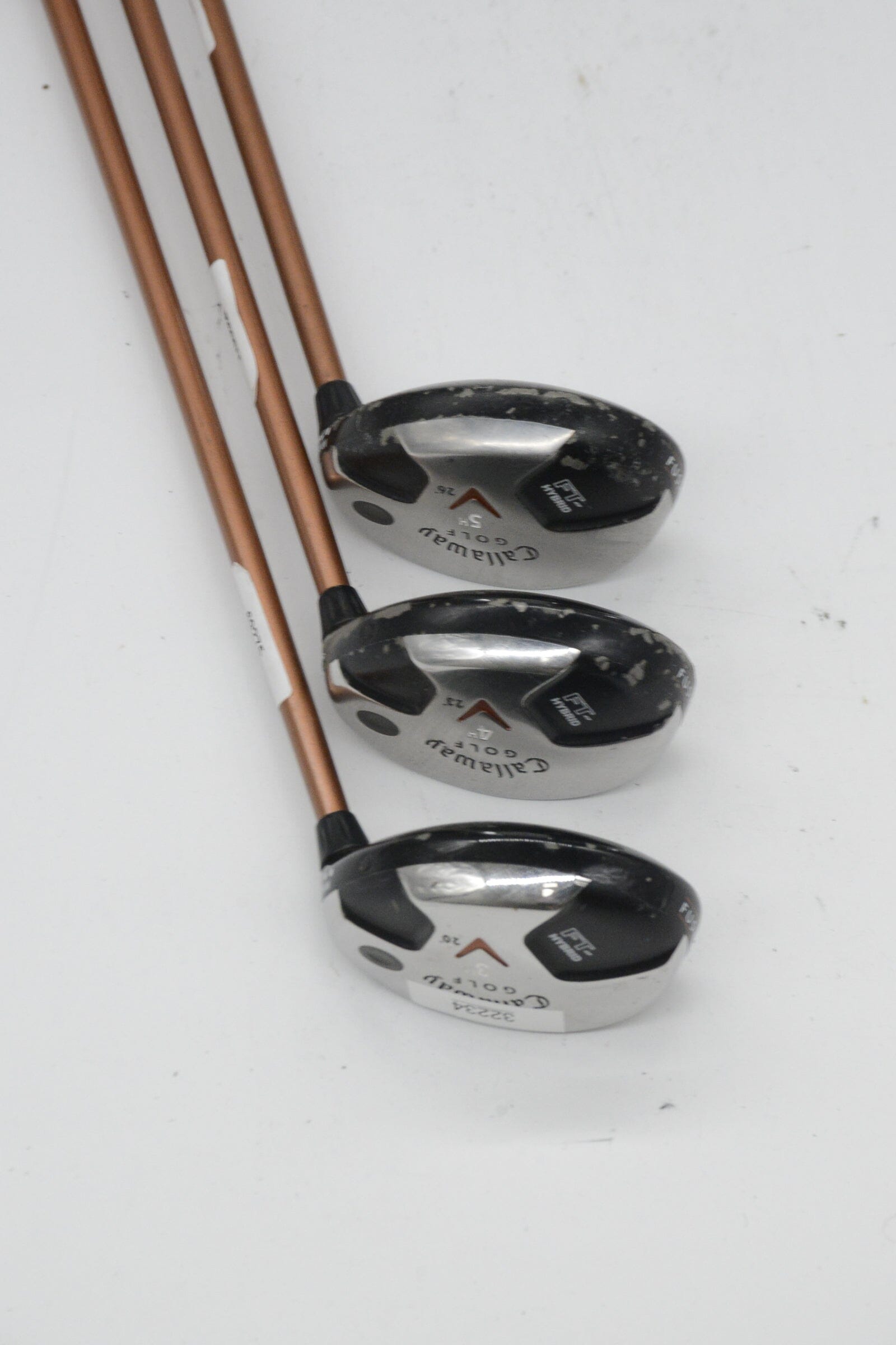 Women's Callaway Ft Hybrid Draw 3H, 4H, 5H Hybrid Set W Flex Golf Clubs GolfRoots