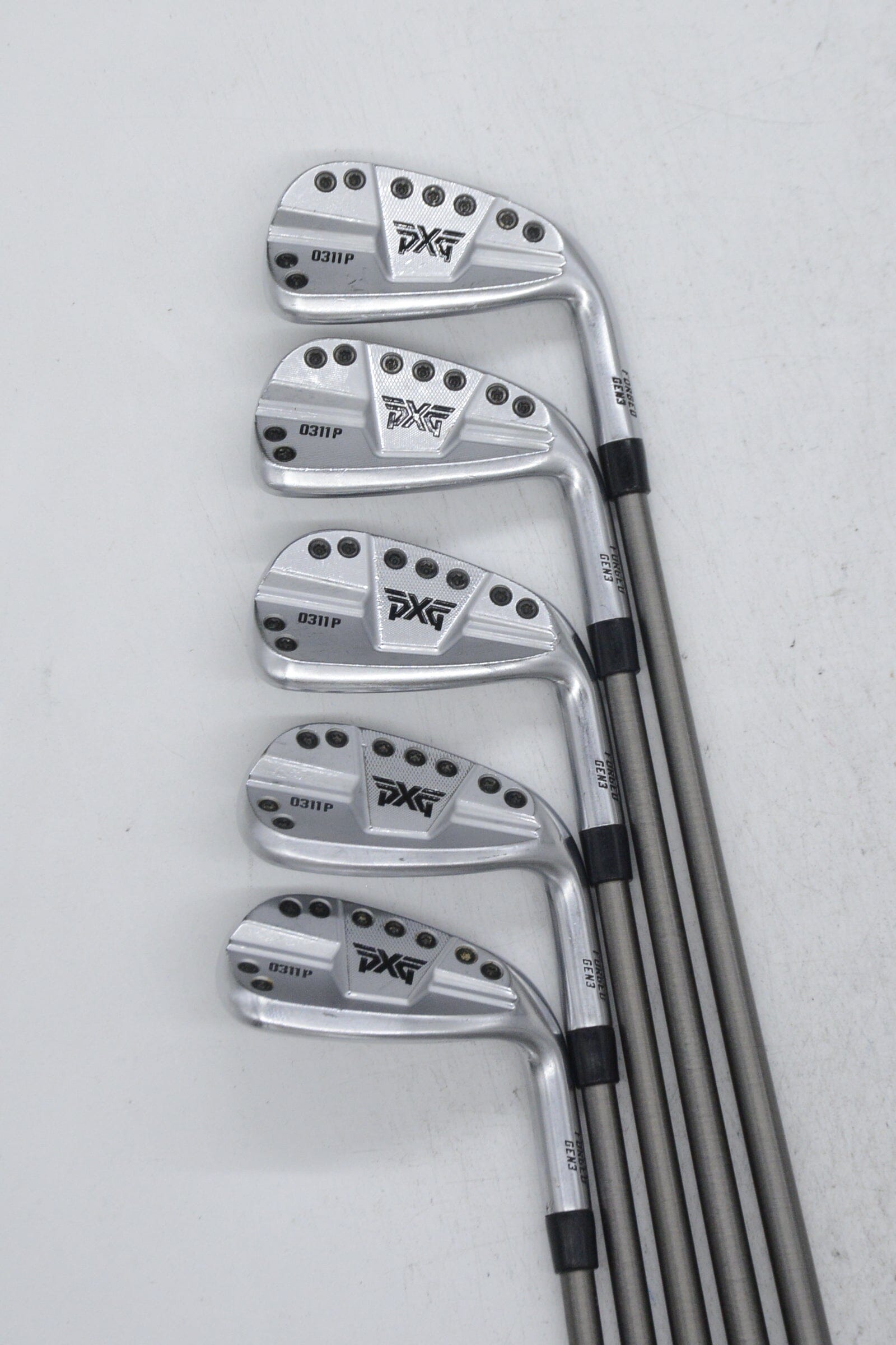PXG 0311P Gen 3 6-8, PW-UW Iron Set S Flex -0.5" Golf Clubs GolfRoots