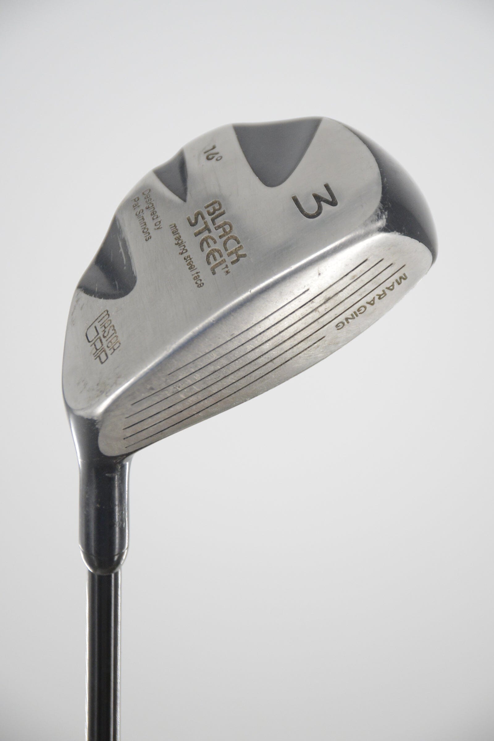 Master Grip Black Steel 3 Wood SR Flex 43" Golf Clubs GolfRoots