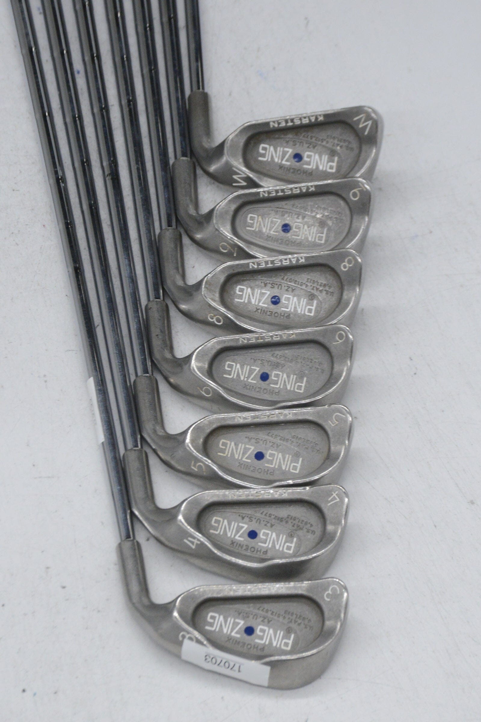 Ping Zing 3-6, 8-PW Iron Set S Flex Std Length Golf Clubs GolfRoots