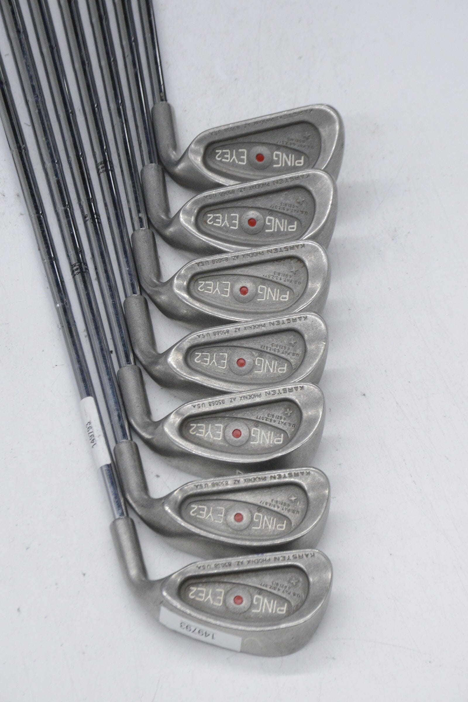 Ping Eye 2+ 5-PW, SW Iron Set S Flex -0.75" Golf Clubs GolfRoots