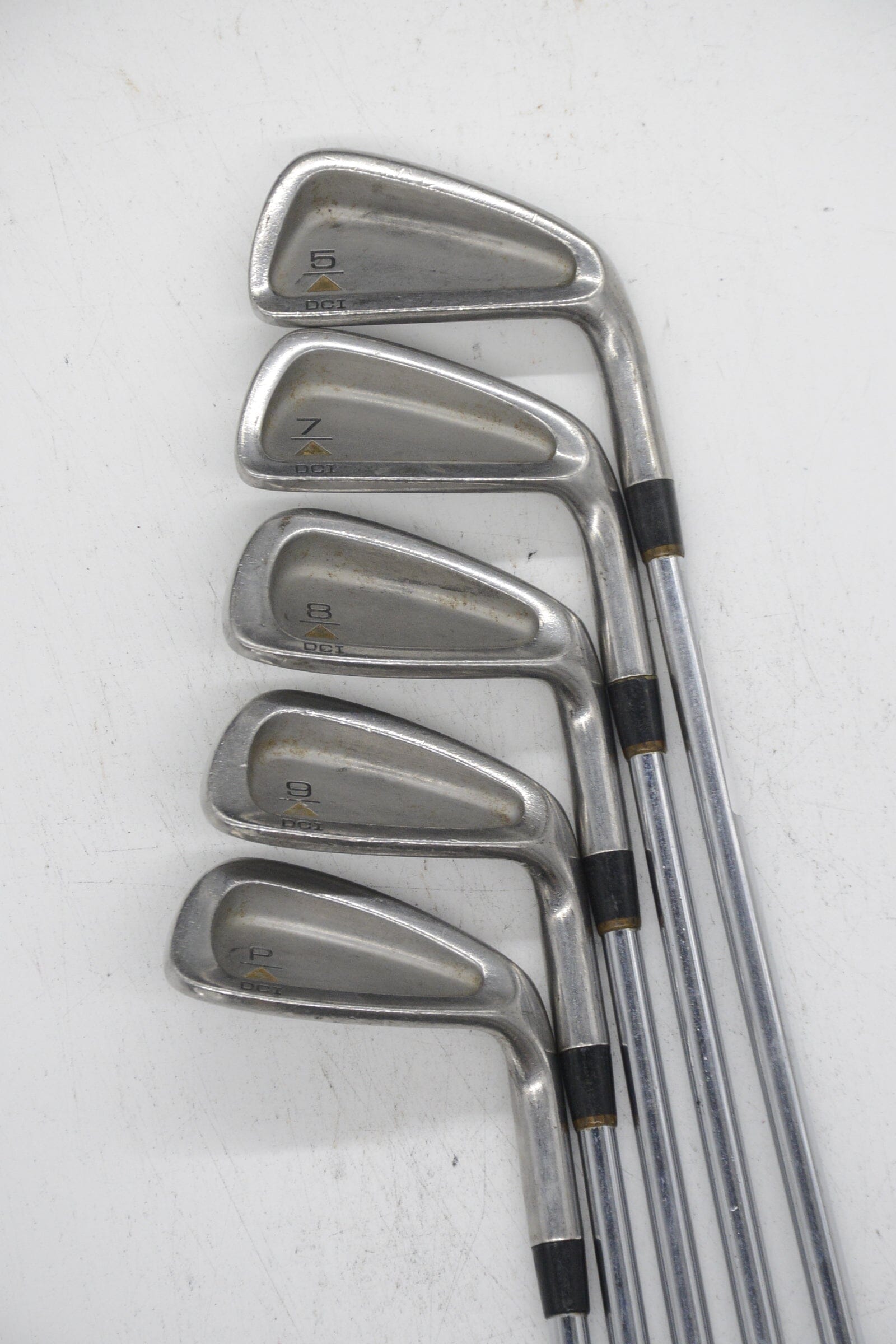 Titleist DCI Gold 5, 7-PW Iron Set S Flex -1" Golf Clubs GolfRoots