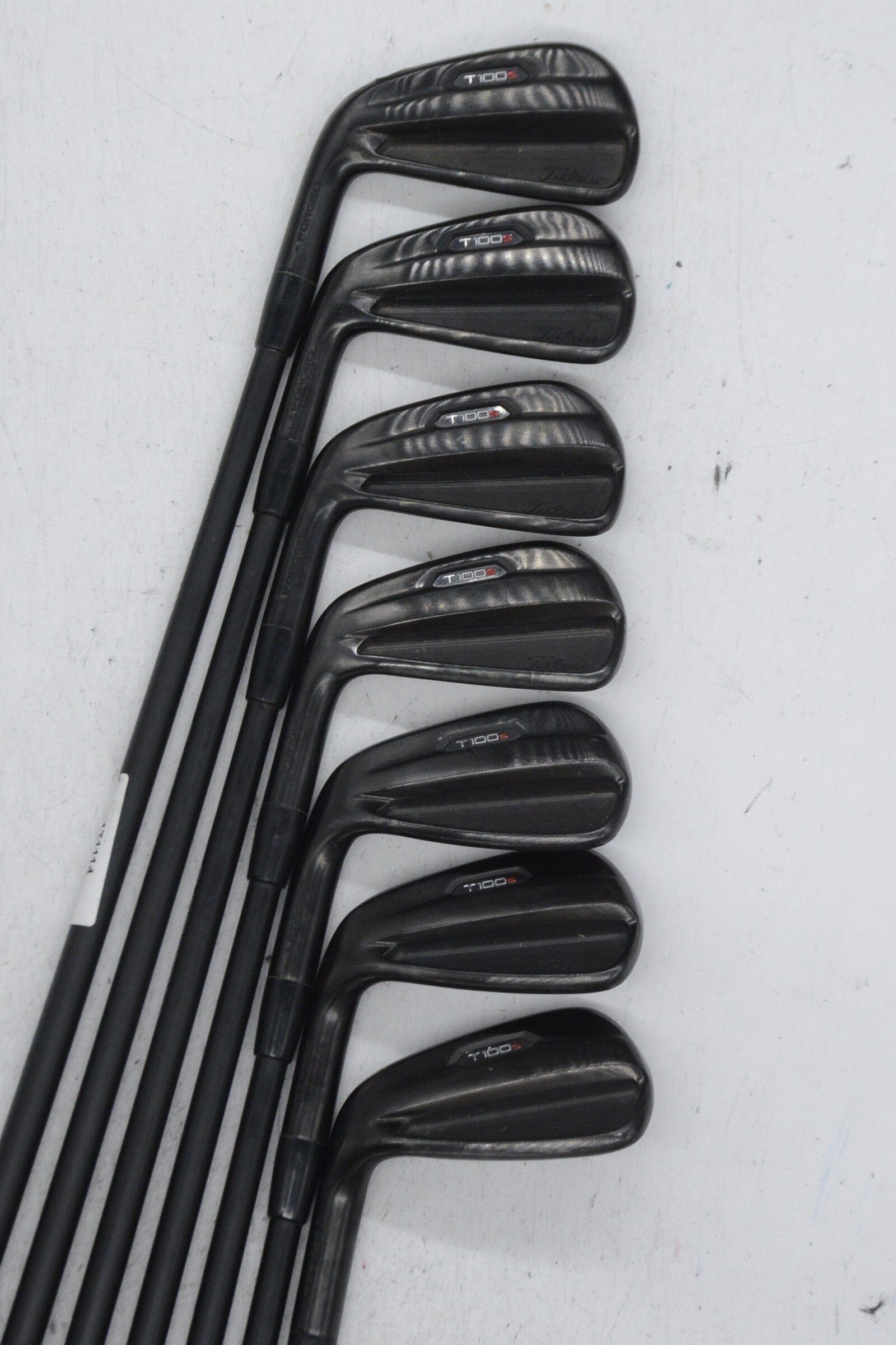 Lefty Titleist T100S Black 4-PW Iron Set X Flex +0.25" Golf Clubs GolfRoots