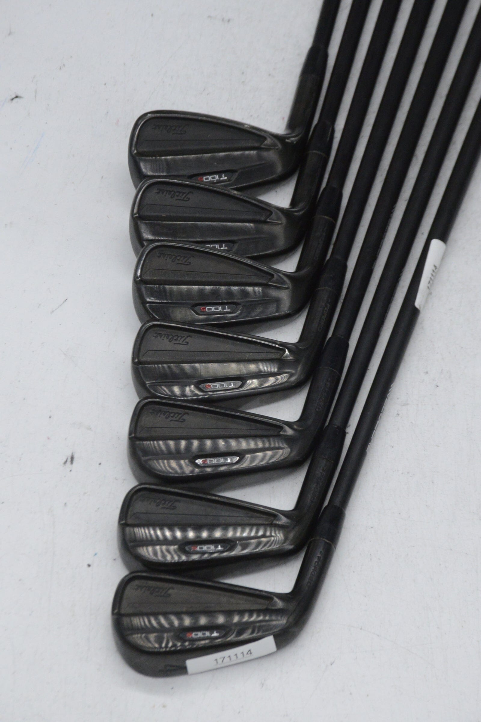 Lefty Titleist T100S Black 4-PW Iron Set X Flex +0.25" Golf Clubs GolfRoots
