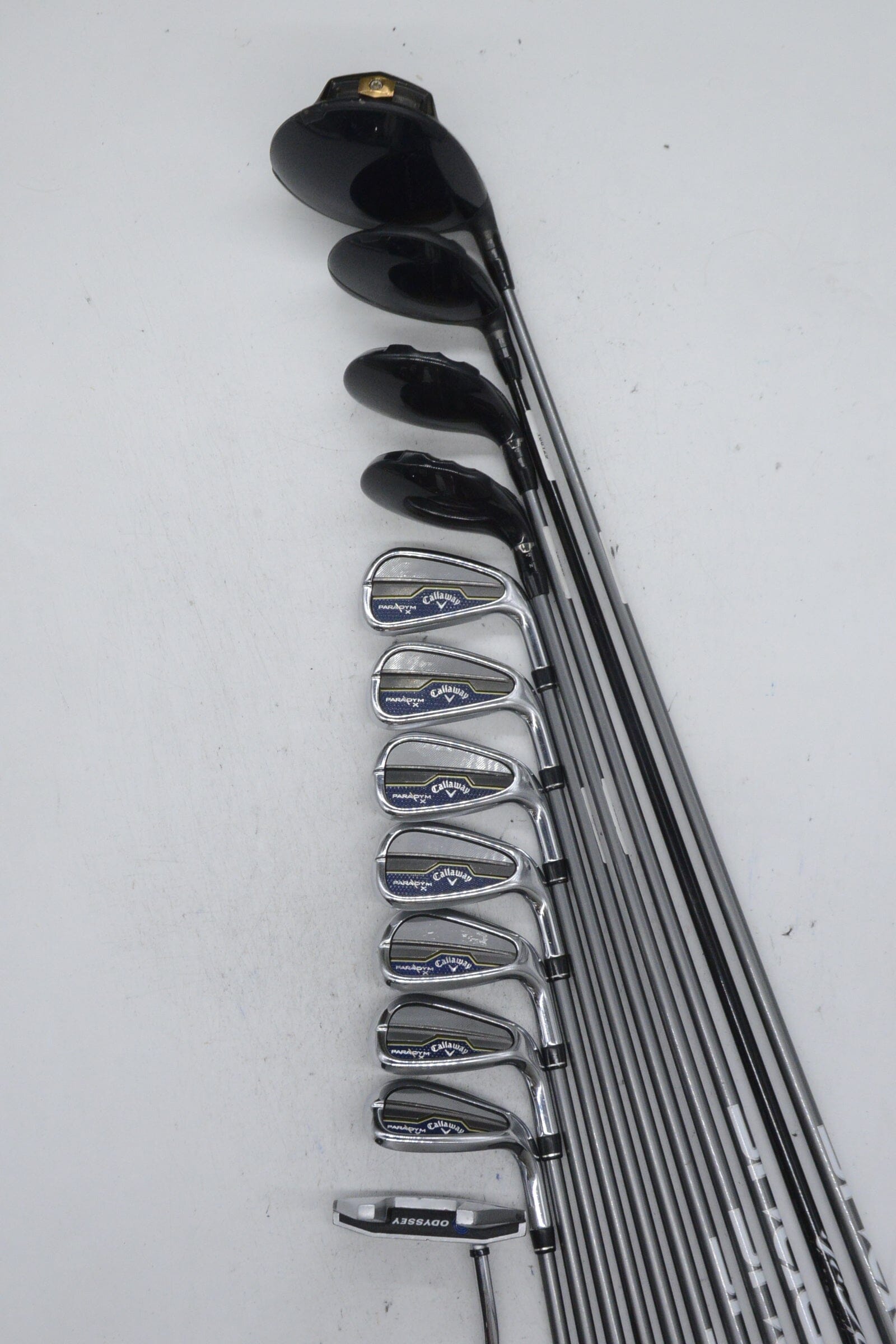 Callaway Paradym X Mixed Full Set S Flex -0.5" Golf Clubs GolfRoots