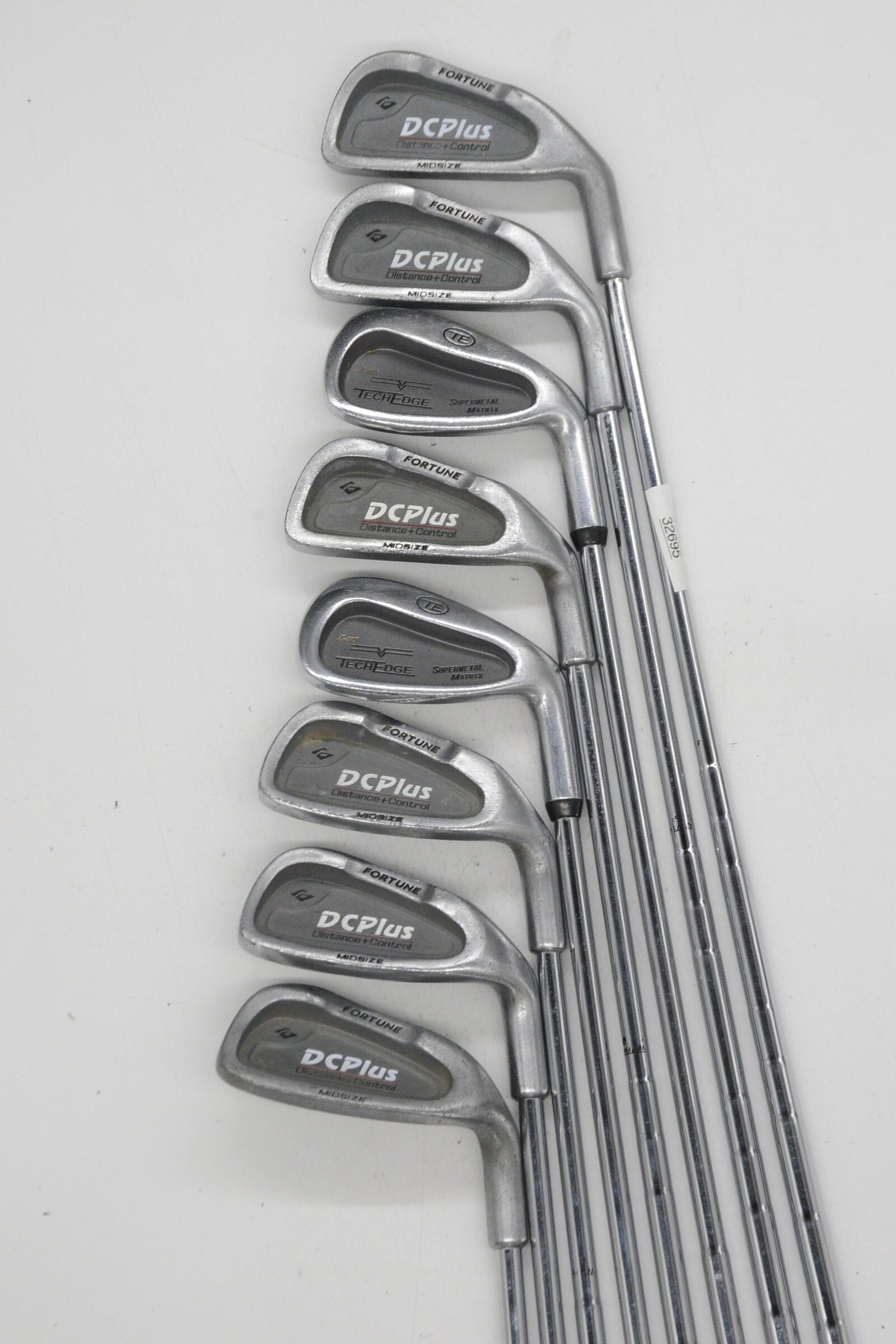 Fortune DC Plus 3-PW Iron Set S Flex -0.75" Golf Clubs GolfRoots