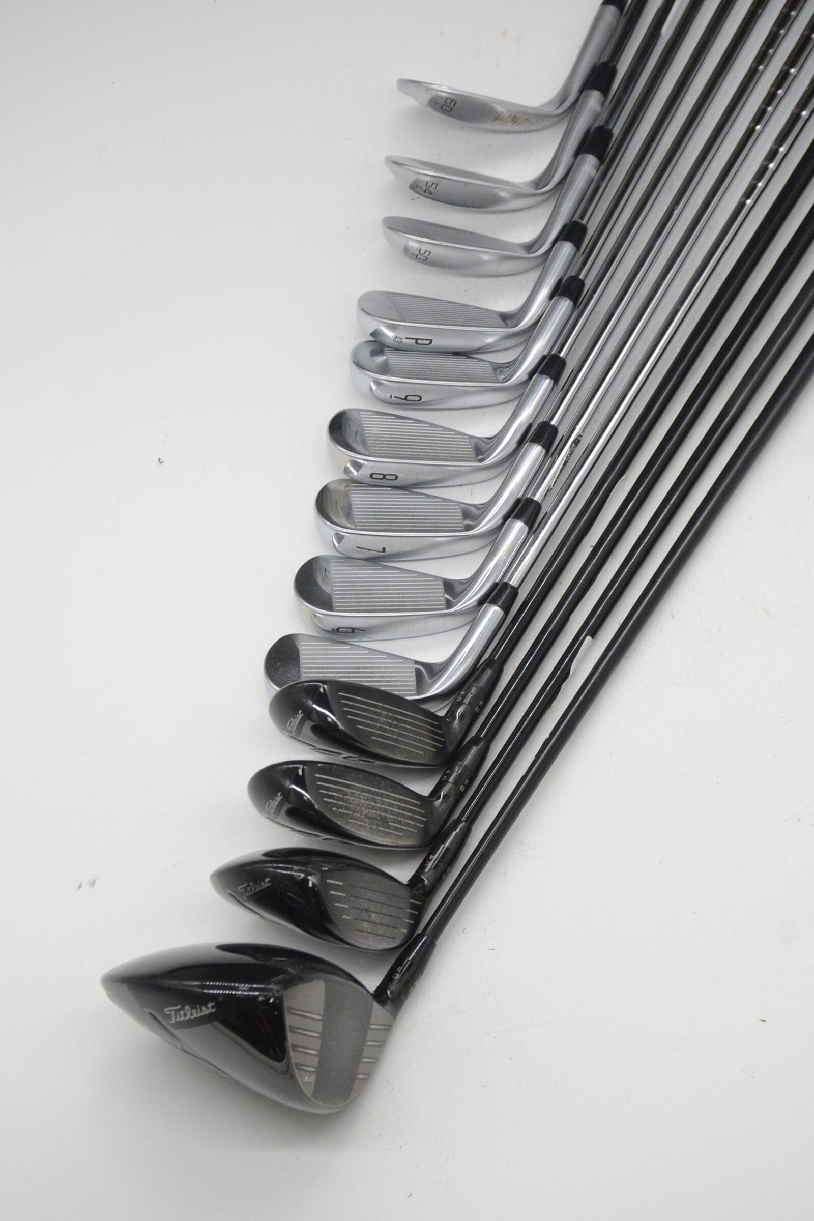 Titleist T300 2021 Mixed Full Set R Flex Std Length Golf Clubs GolfRoots