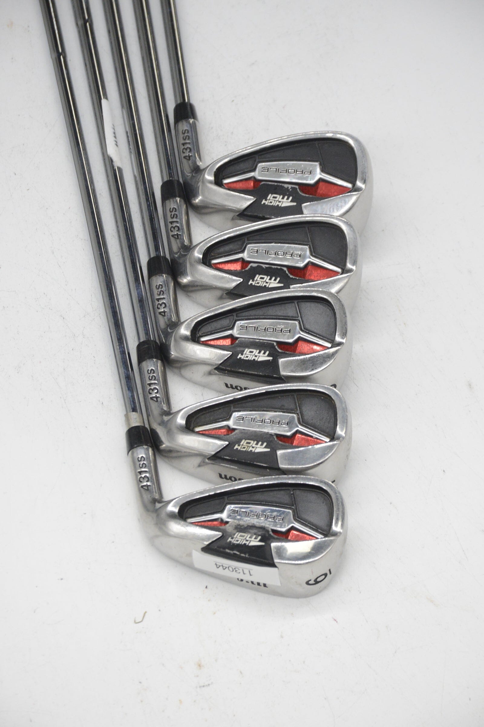 Wilson 431ss 6-PW Iron Set R Flex -0.25" Golf Clubs GolfRoots