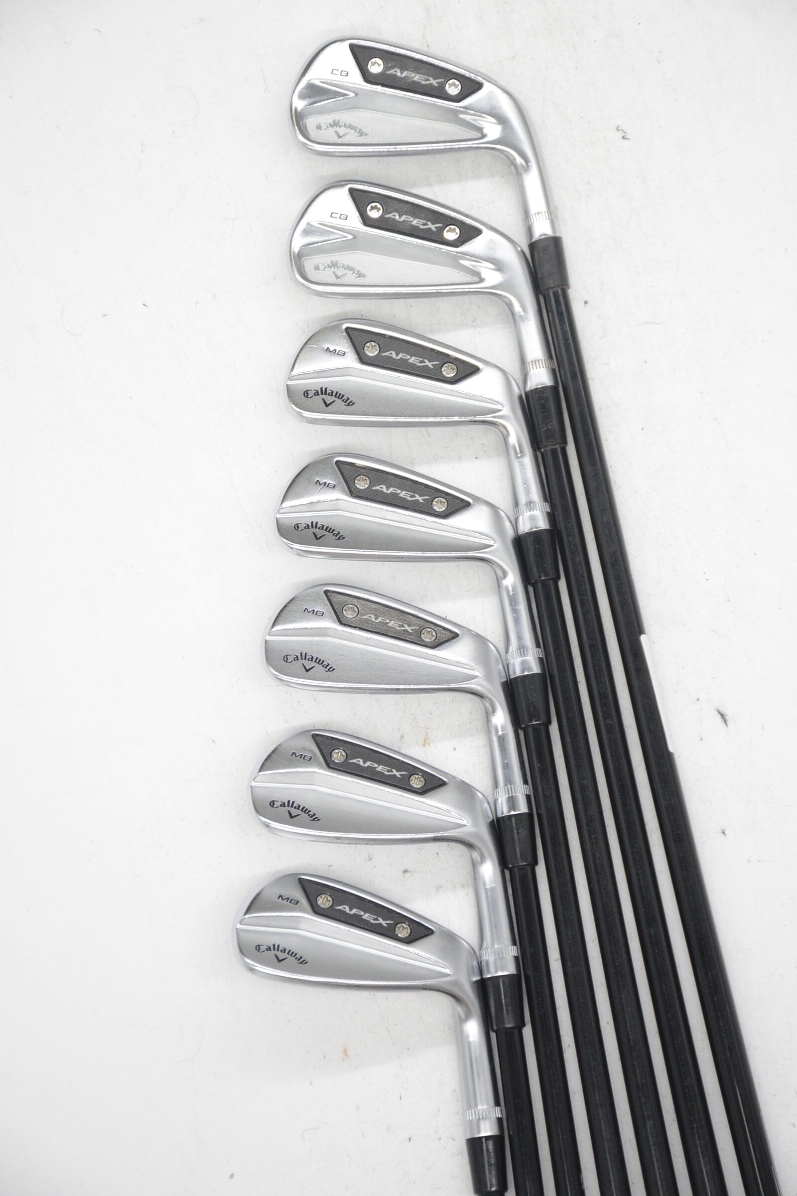 Callaway Apex CB/MB 24 4-10 Iron Set TX Flex -0.5" Golf Clubs GolfRoots