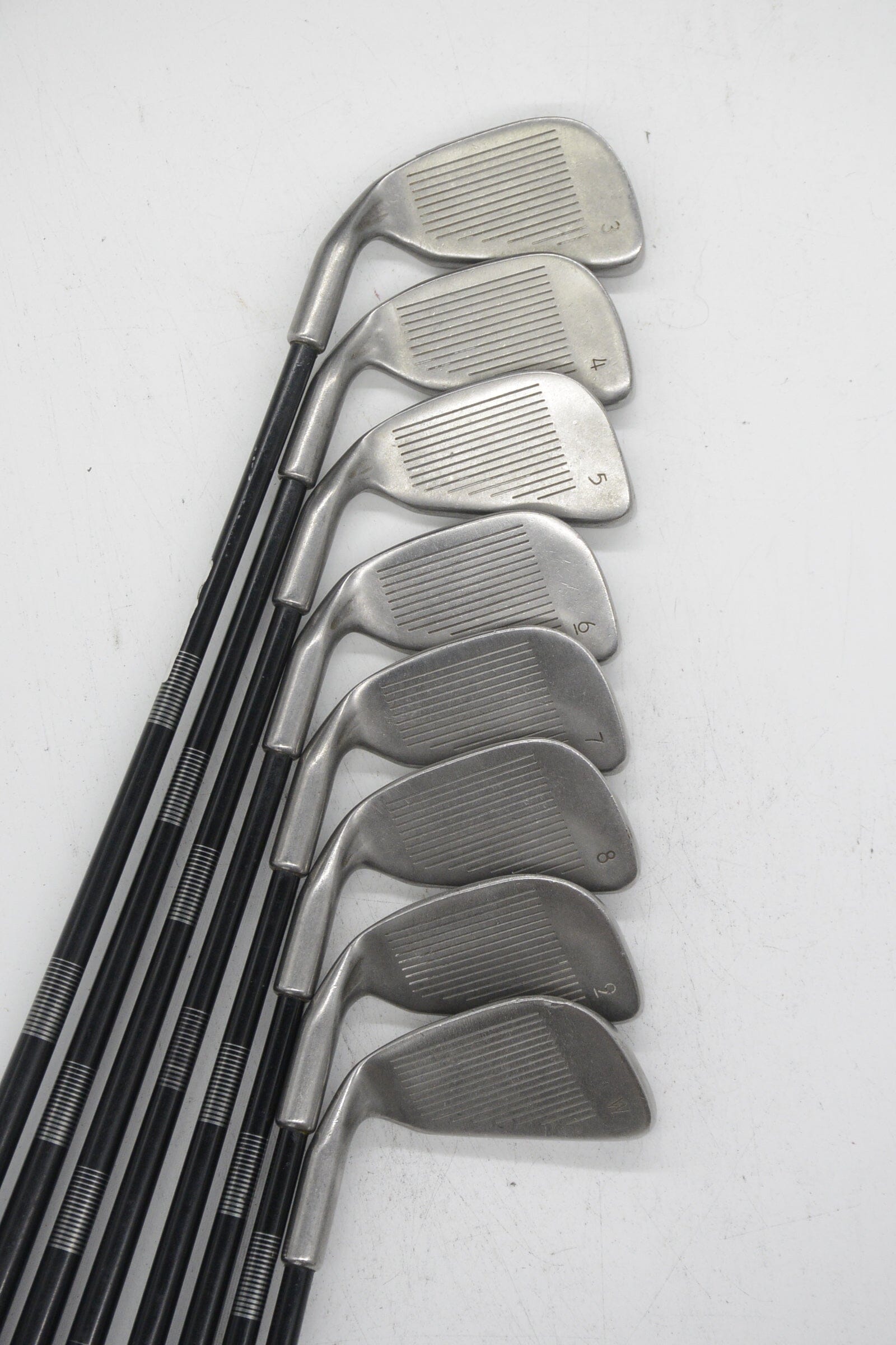 Pro Plus Stainless 3-PW Iron Set R Flex -0.75" Golf Clubs GolfRoots