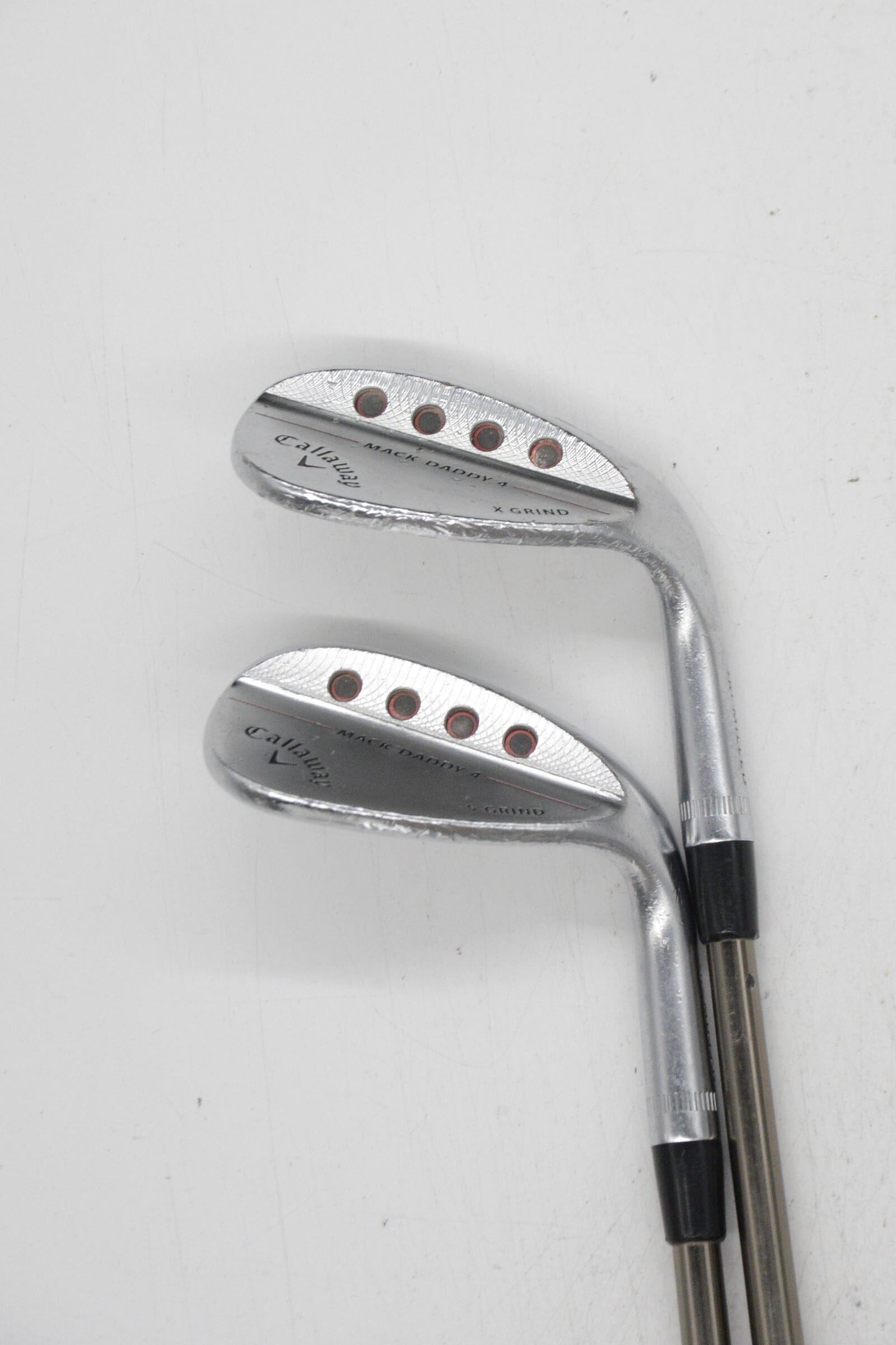 Callaway Mack Daddy 4 Chrome 56 & 60 Degree Wedge Set SR Flex Golf Clubs GolfRoots