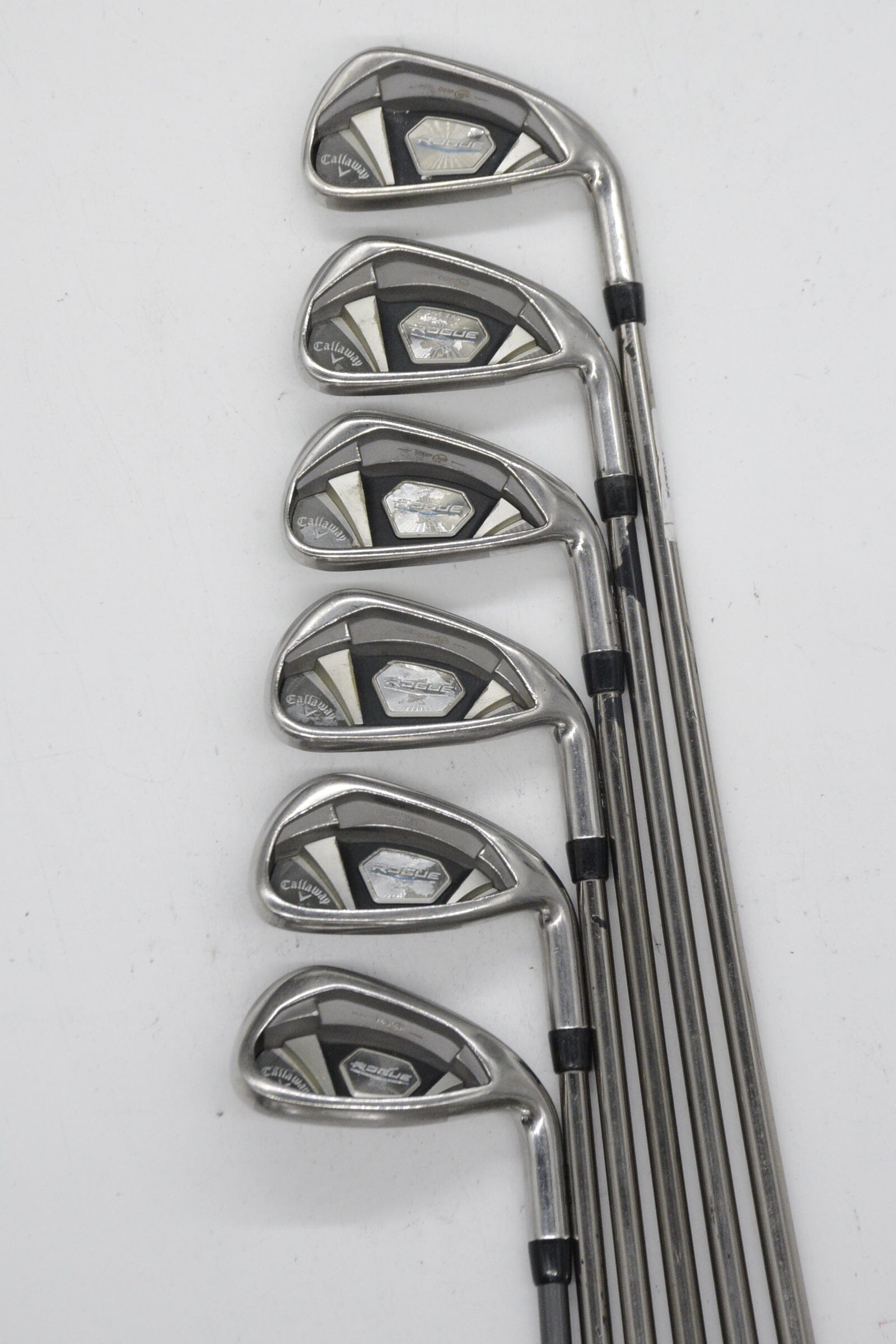 Callaway Rogue X 4-8, PW Iron Set SR Flex +0.25" Golf Clubs GolfRoots