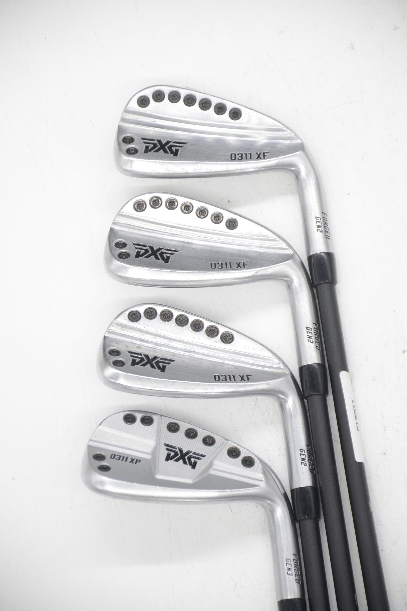 Women's PXG 0311XF Gen 2 7-PW Iron Set W Flex +0.25" Golf Clubs GolfRoots
