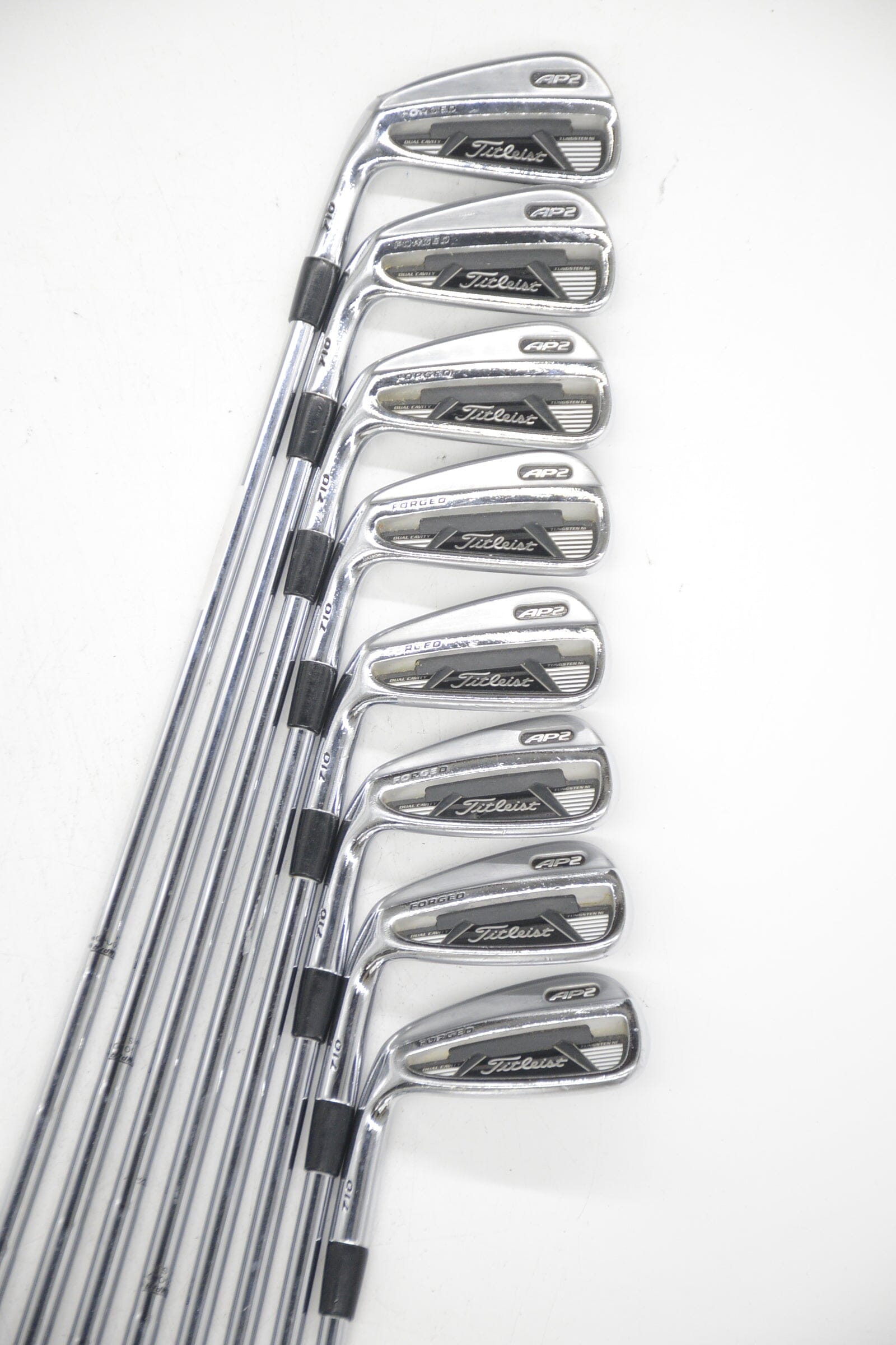 Lefty Titleist 710 AP2 Forged 3-PW Iron Set S Flex Std Length Golf Clubs GolfRoots