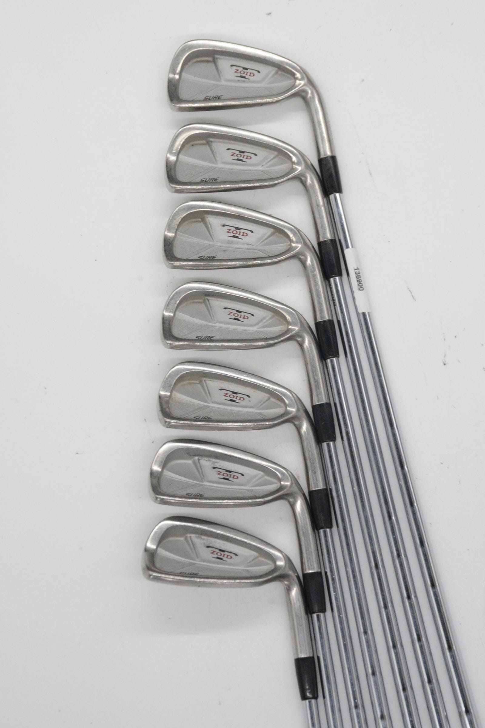 Mizuno T-Zoid Sure 4-PW Iron Set S Flex Std Length Golf Clubs GolfRoots