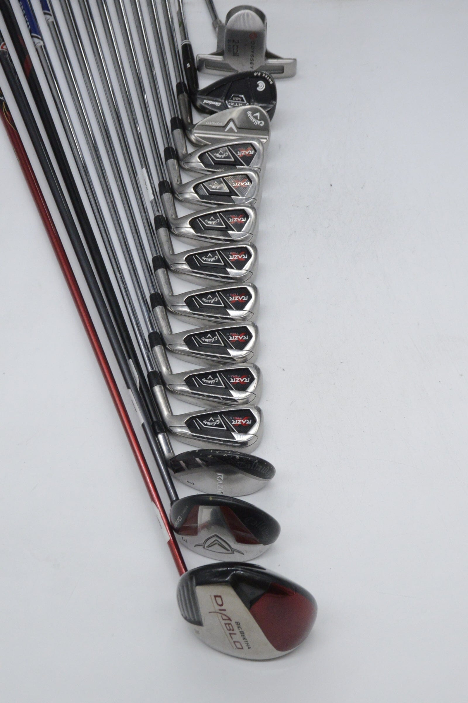 Callaway RAZR X Tour Mixed Full Set R Flex Std Length Golf Clubs GolfRoots