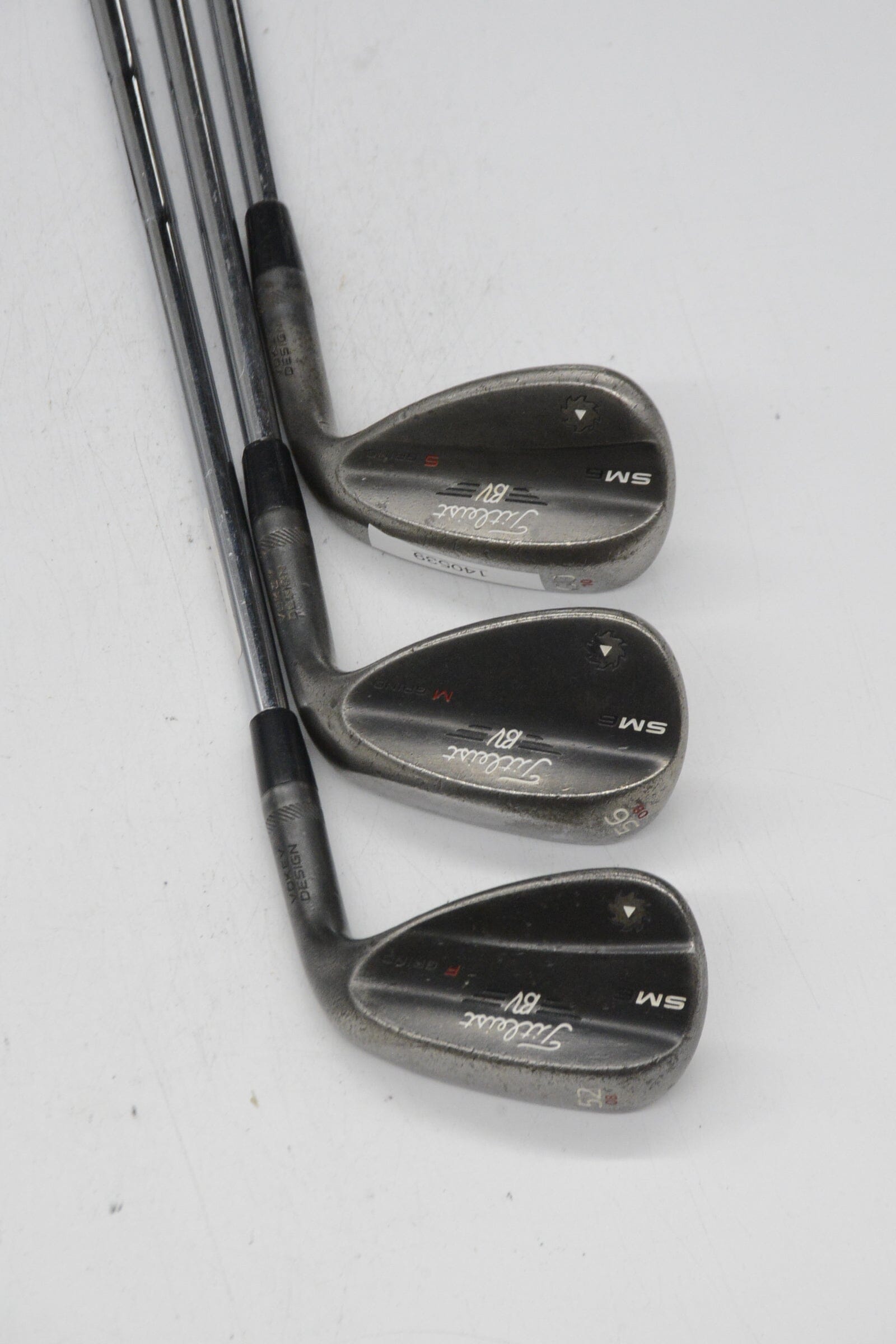 Titleist Vokey SM6 Jet Black 52, 56, 60 Degree Wedge Set Wedge Flex Golf Clubs GolfRoots