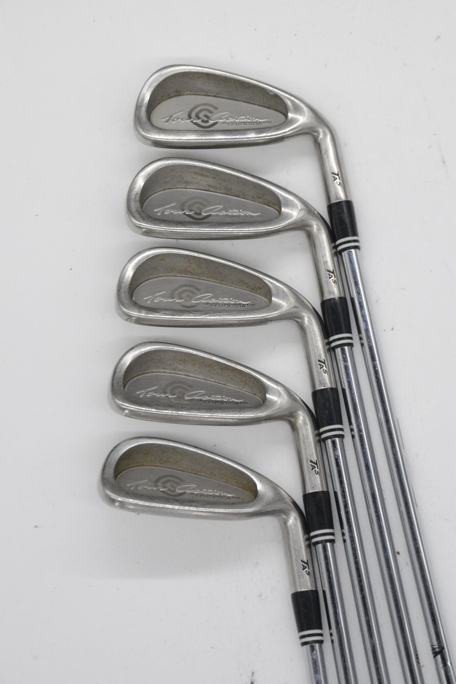 Cleveland Ta5 Silver Foil Medallion 6-PW Iron Set S Flex Std Length Golf Clubs GolfRoots