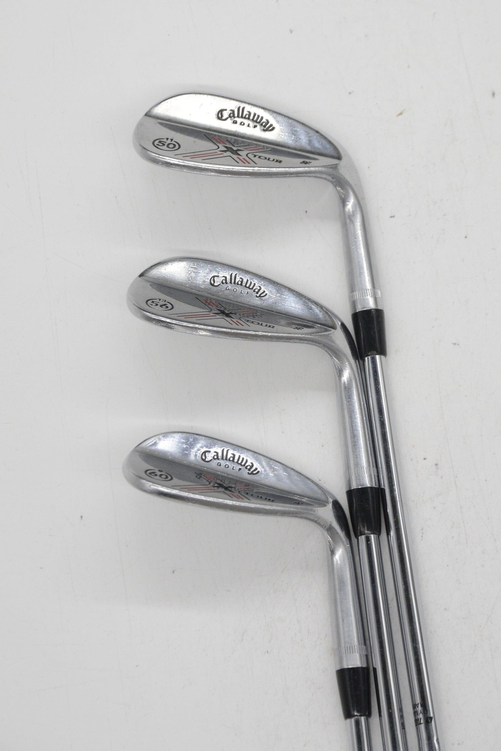 Callaway X-Tour 50, 56, 60 Degree Wedge Set Wedge Flex Golf Clubs GolfRoots