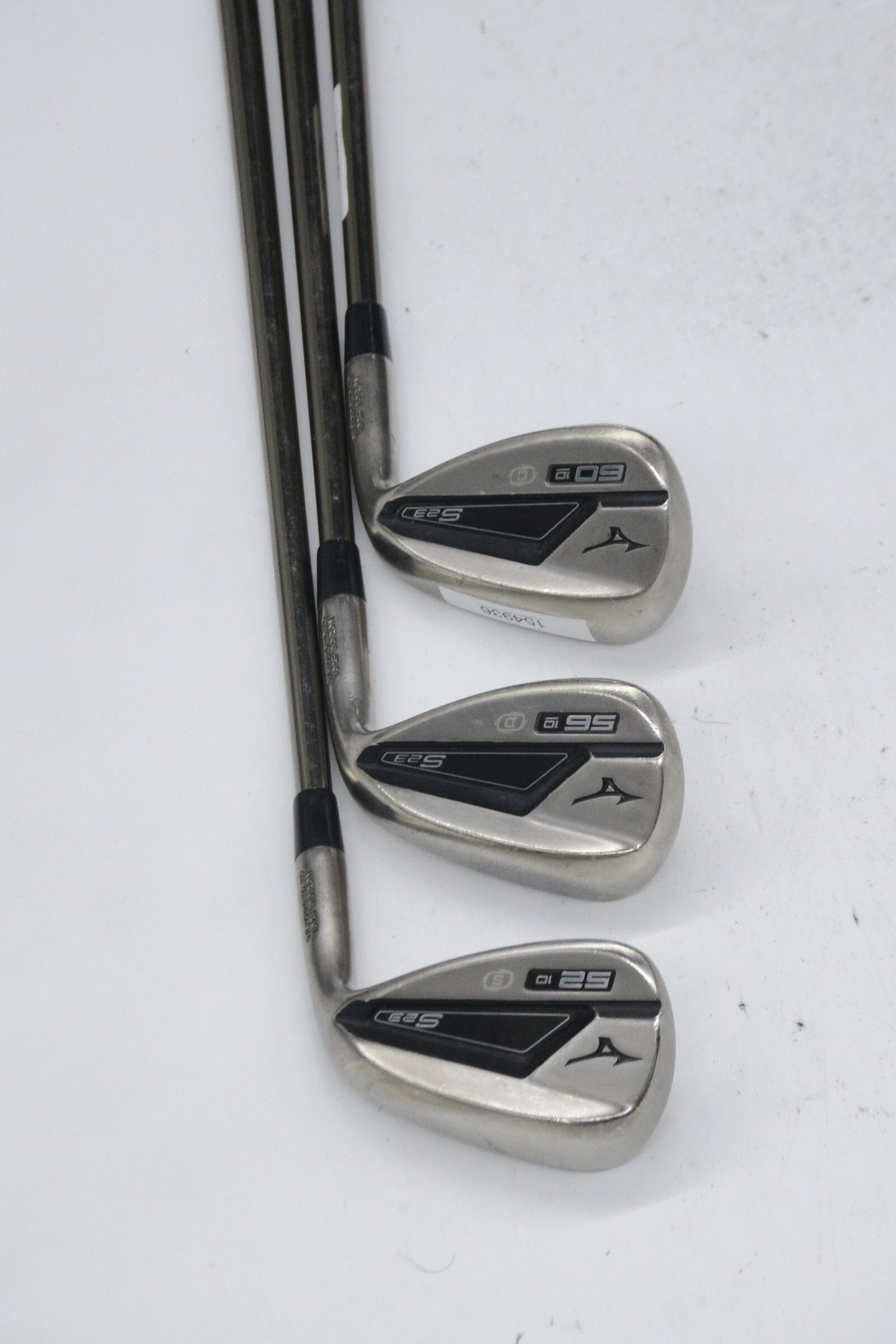 Mizuno S23 Satin Chrome 52, 56, 60 Degree Wedge Set SR Flex Golf Clubs GolfRoots