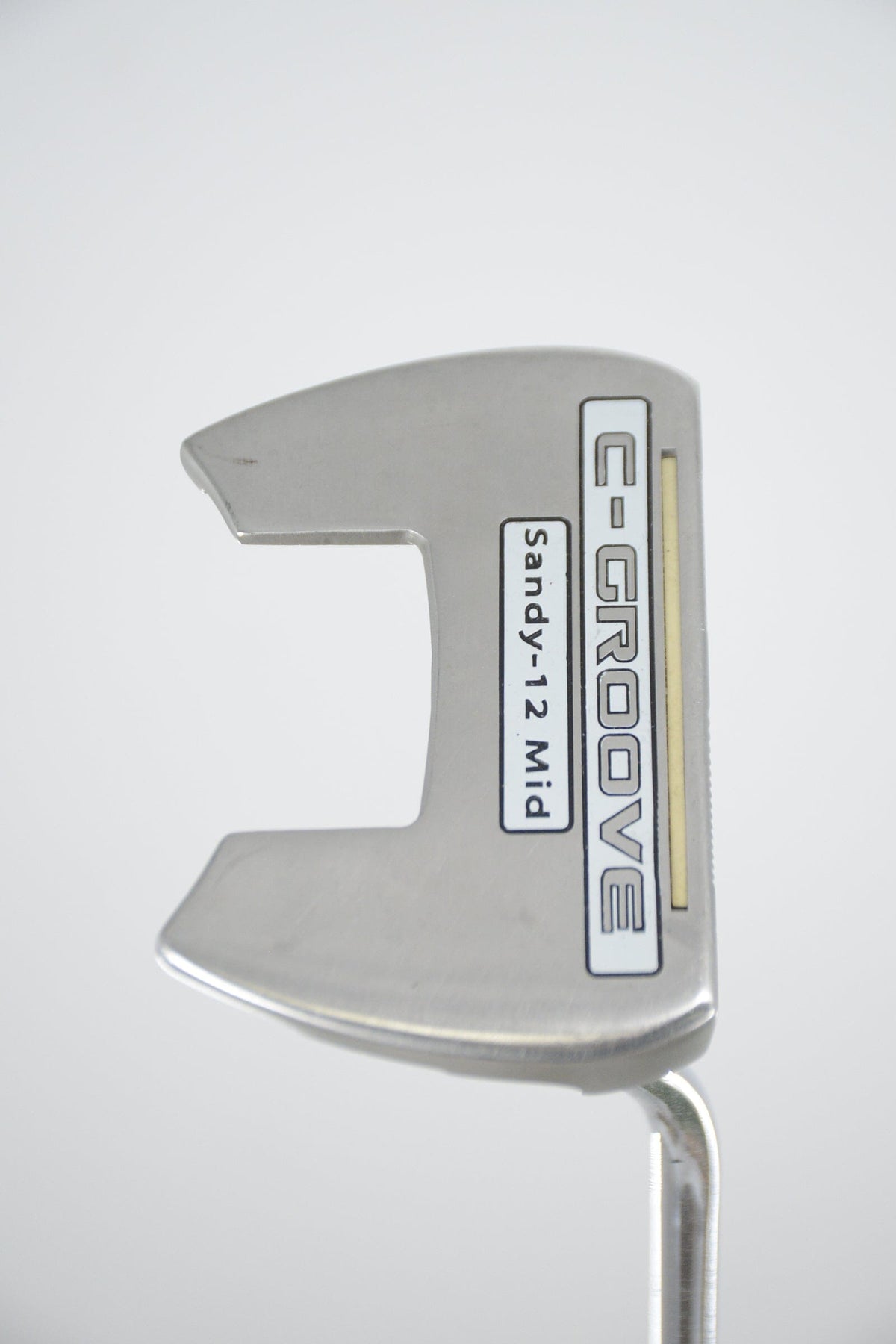 Yes! C-Groove Sandy-12 White Mid Putter 35.25" Golf Clubs GolfRoots