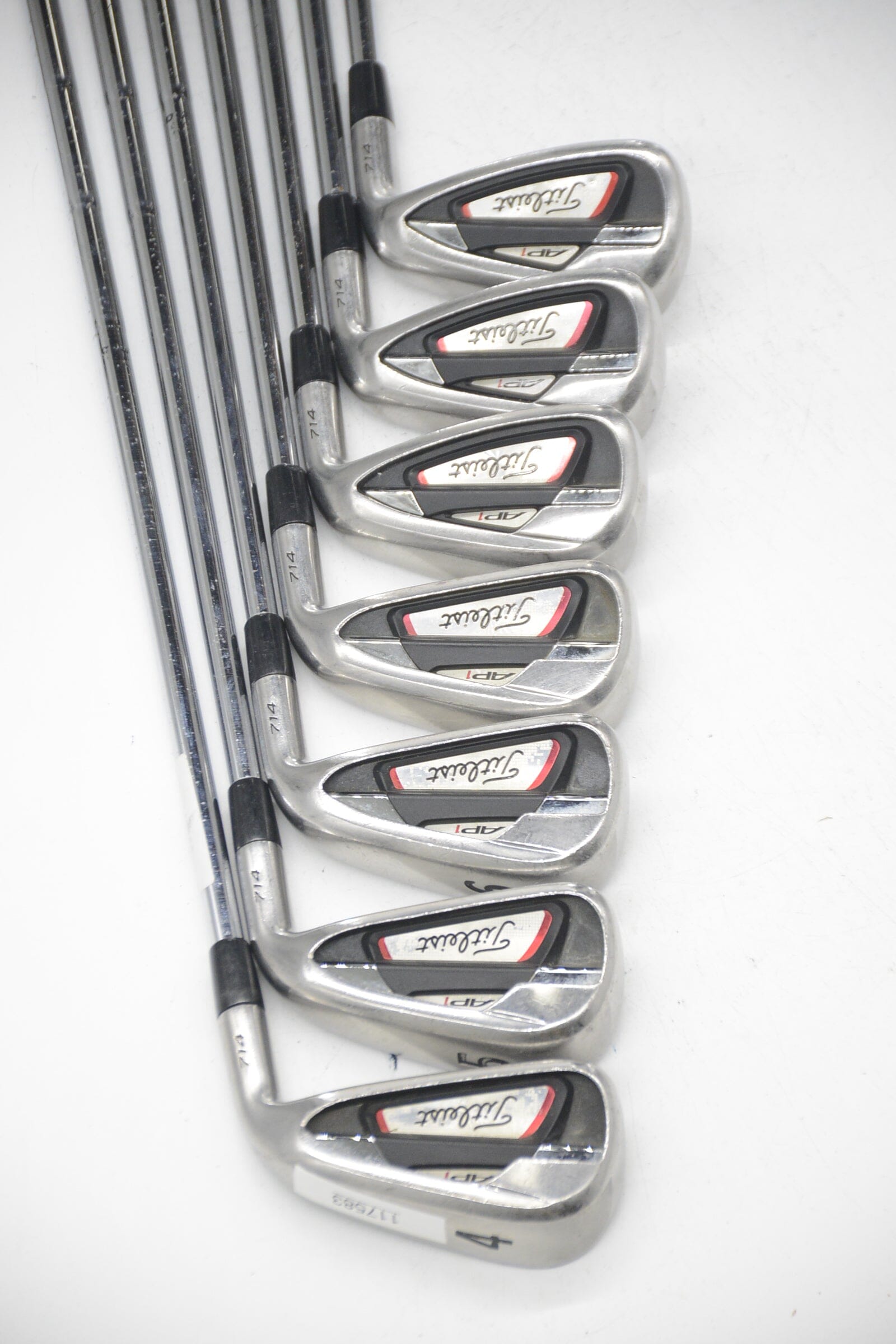 Titleist 714 AP1 4-PW Iron Set S Flex -0.5" Golf Clubs GolfRoots