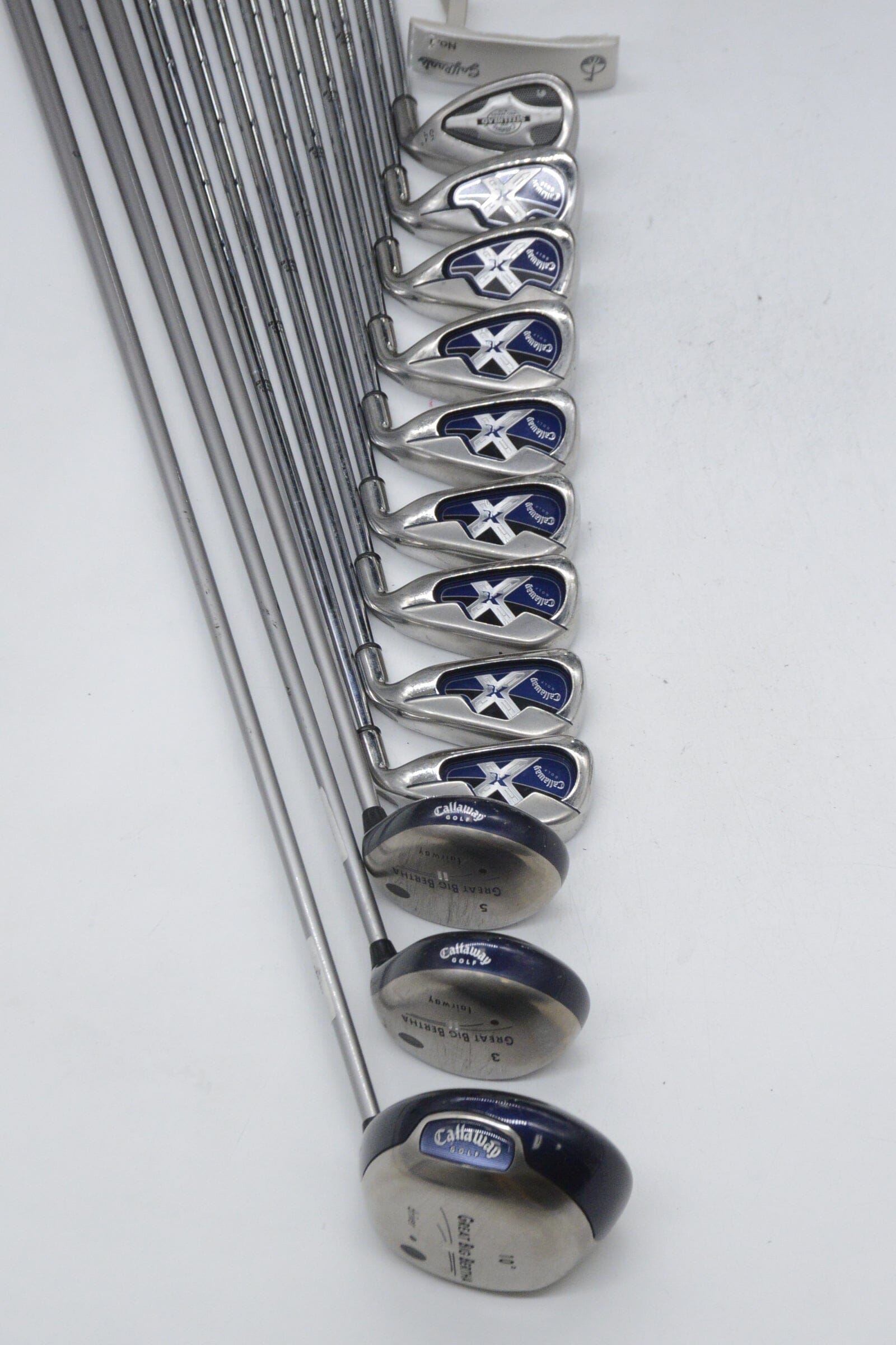 Callaway X-18 Mixed Full Set Uniflex -0.25" Golf Clubs GolfRoots