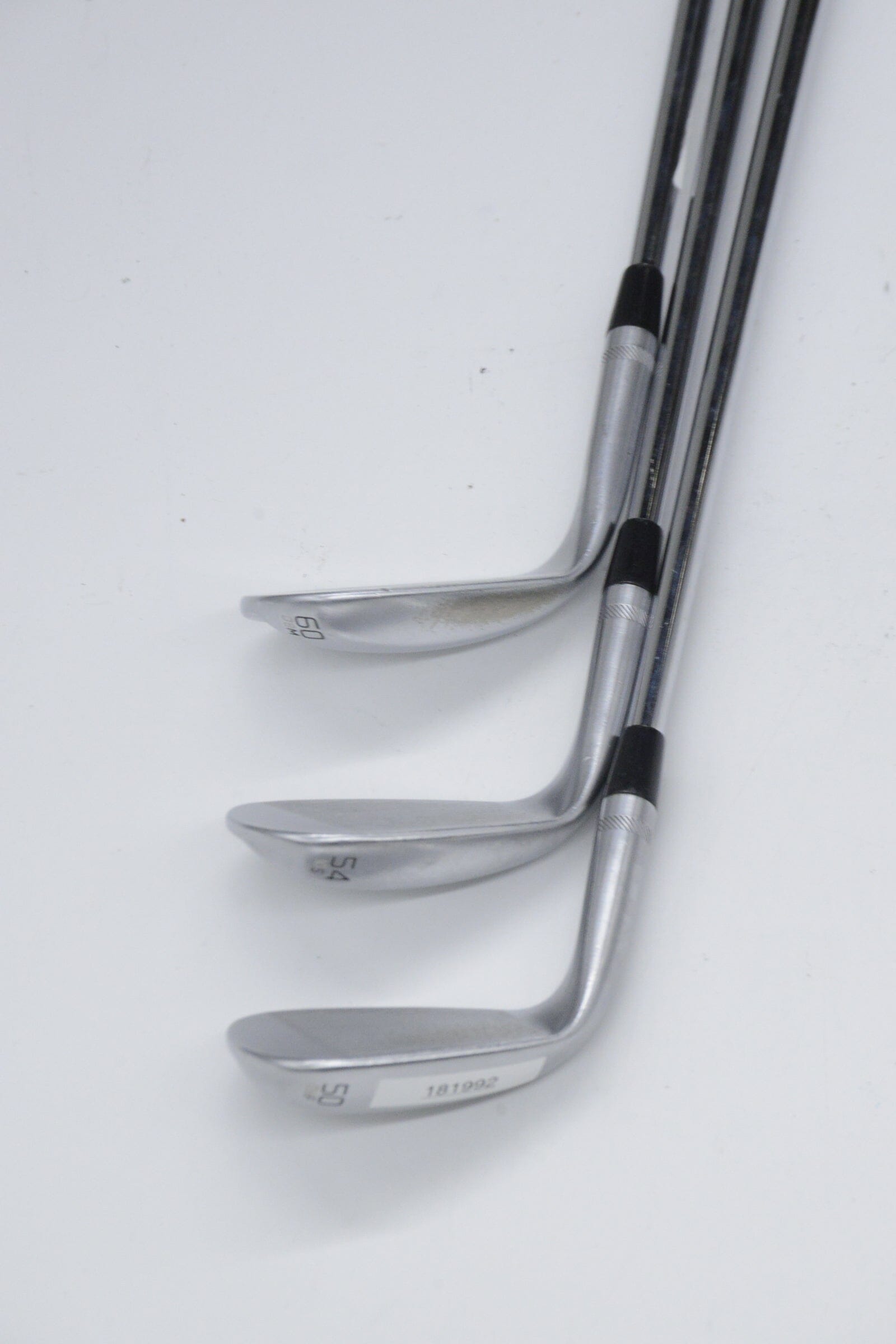 Titleist Vokey SM9 Tour Chrome 50, 54, 60 Degree Wedge Set R Flex Golf Clubs GolfRoots